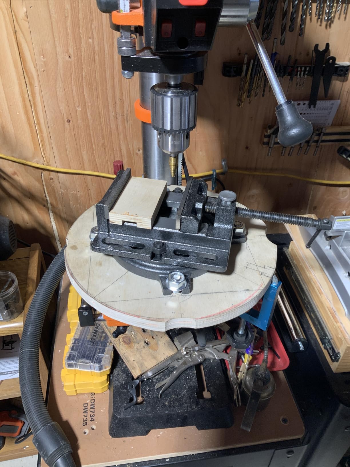 MYTEC Drill Press Vise, 3.0
