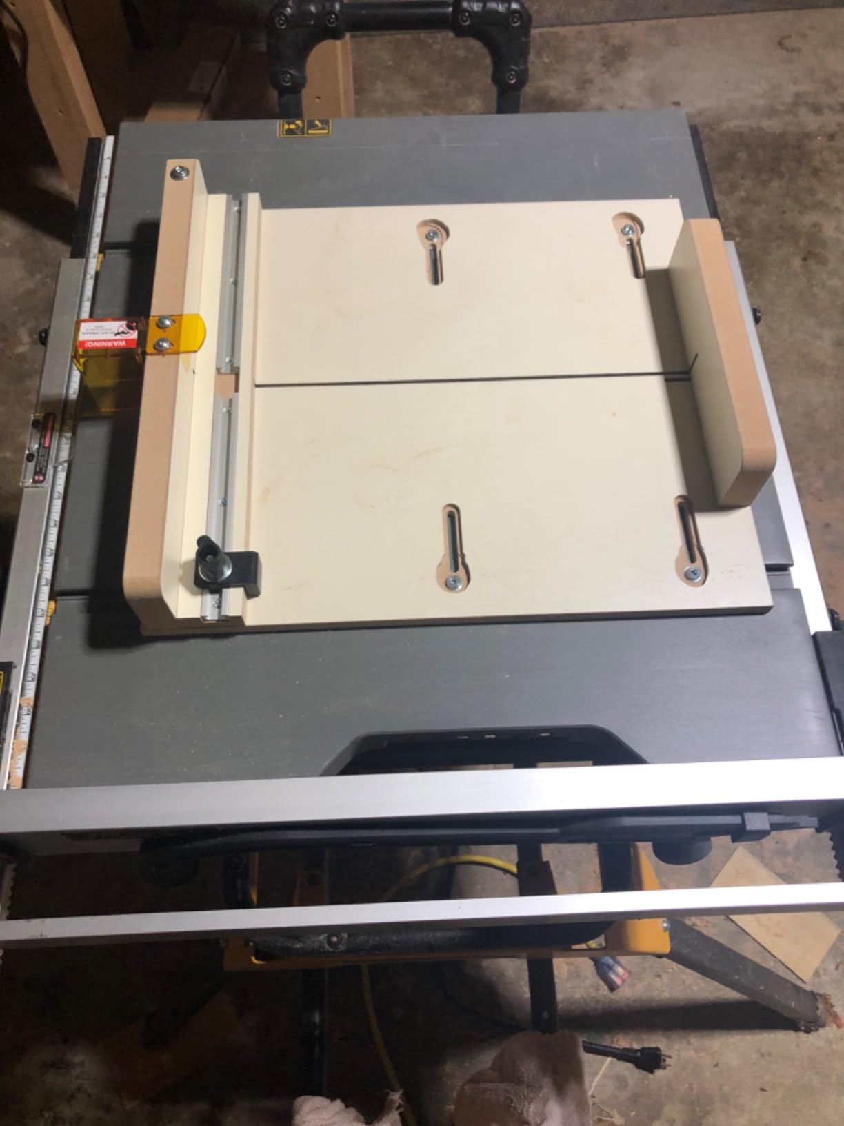 Fulton MDF Crosscut Sled for Table Saw | Precise Cuts Woodworking Jig customer photo 1