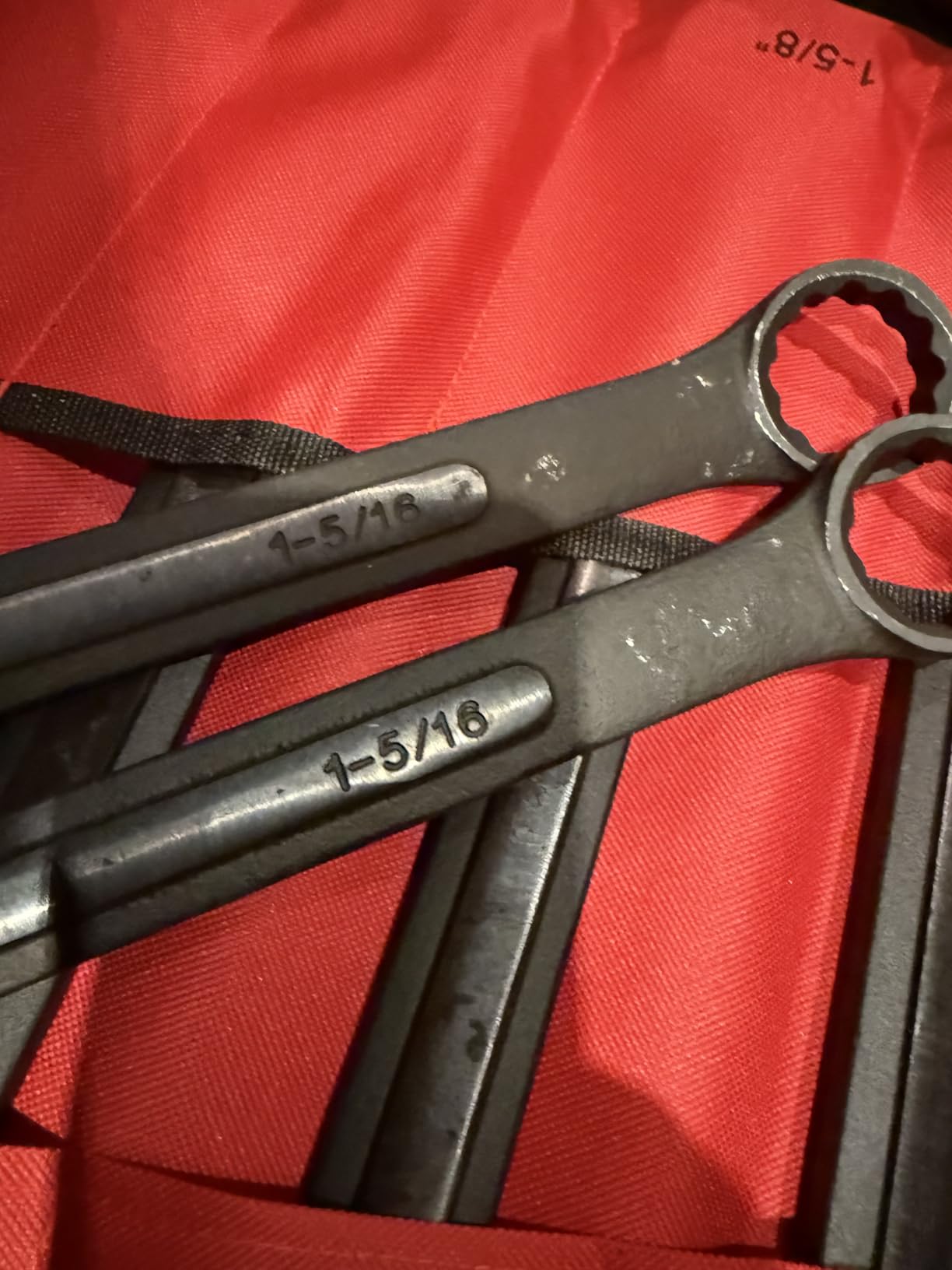 ABN Large Combination Wrench Set SAE 1-5/16 to 2in - Standard 10 Piece Jumbo Open End Wrench Set customer photo 2