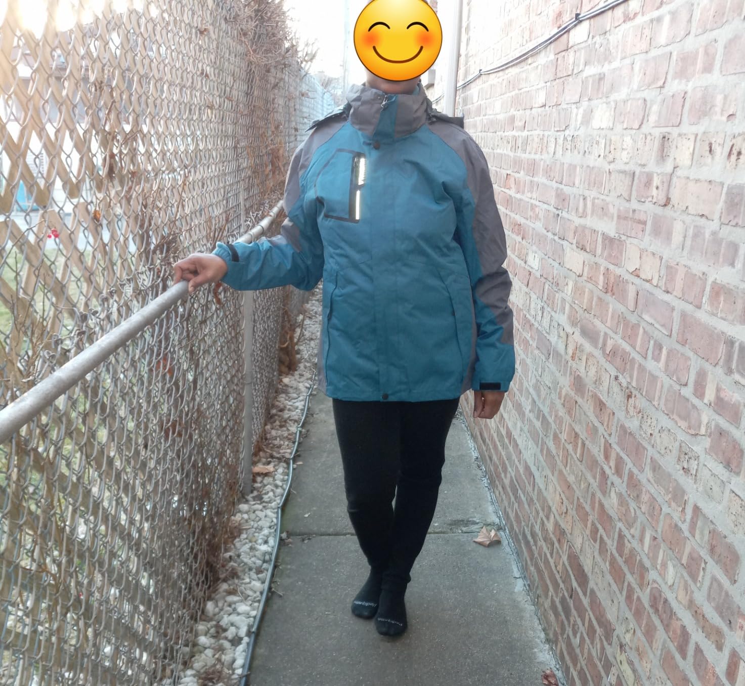 Mens Winter Skiing Jacket 3 in 1 Waterproof Warm Snow Fleece Lining Coat Hooded Windproof Jacket S-6XL customer photo 1