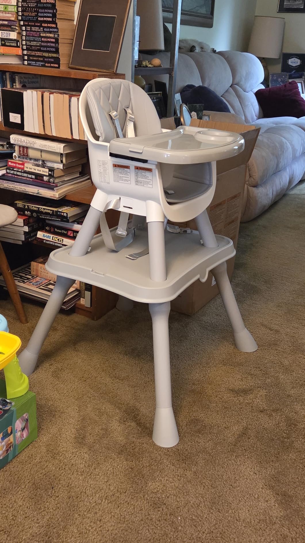 UNISWAN 6 in 1 Baby High Chair, Highchair for Babies and Toddlers customer photo 1