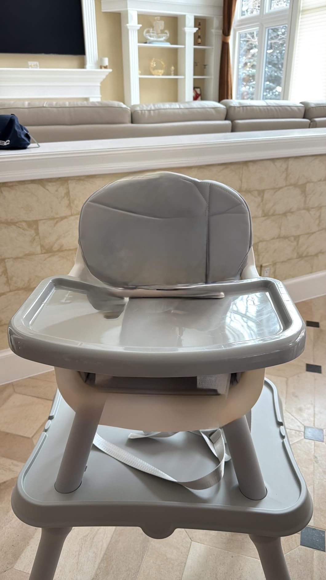 UNISWAN 6 in 1 Baby High Chair, Highchair for Babies and Toddlers customer photo 2