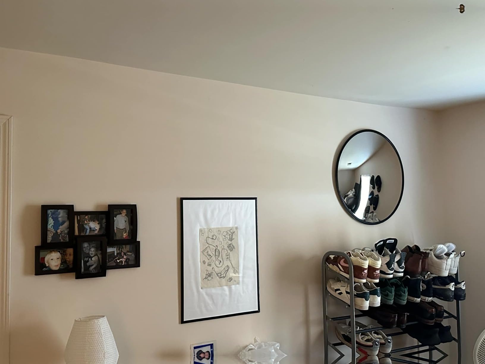 BESEA 24 Inch Acrylic Convex Traffic Mirror for Garage Warehouse & Driveway customer photo 2