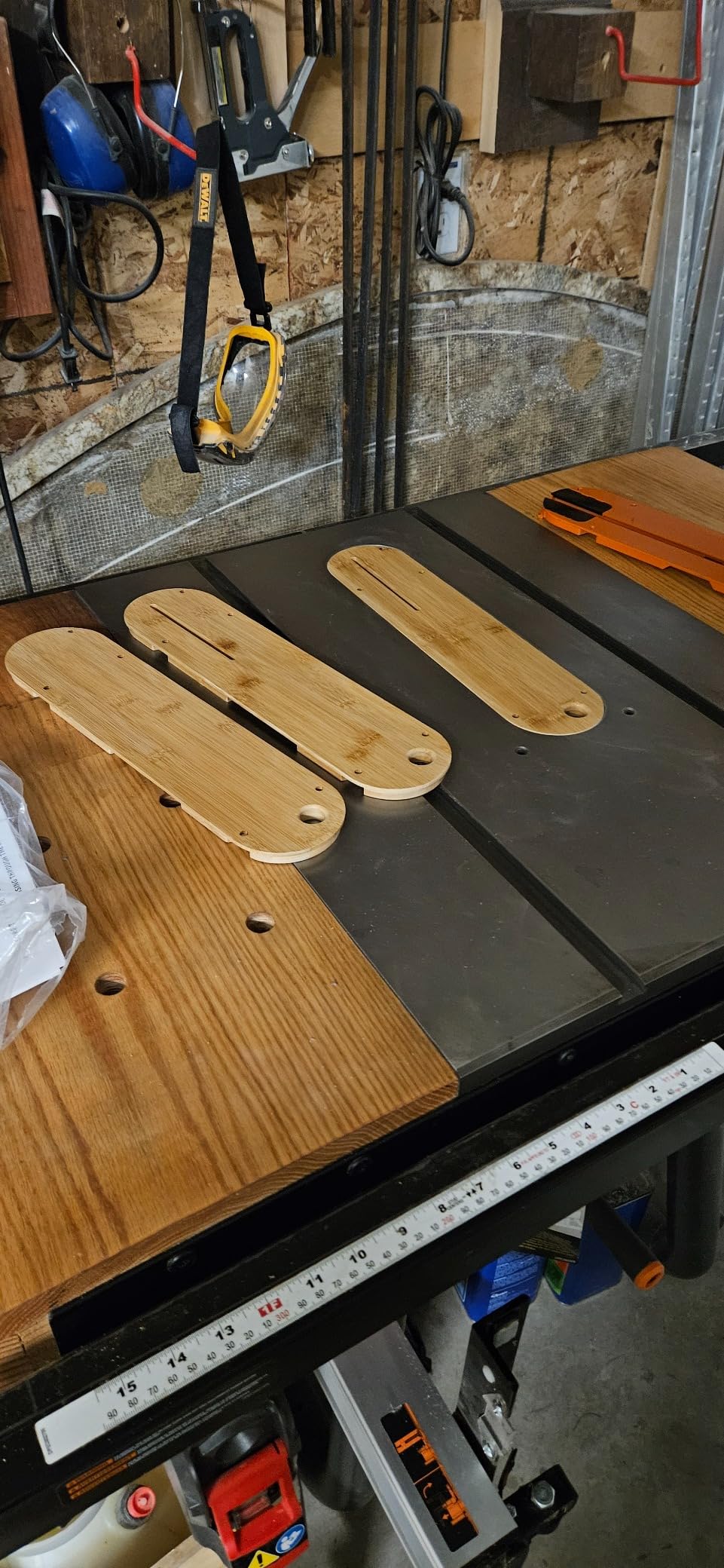 3-Pack Zero Clearance Table Saw Inserts with Riving Knife Slot customer photo 2