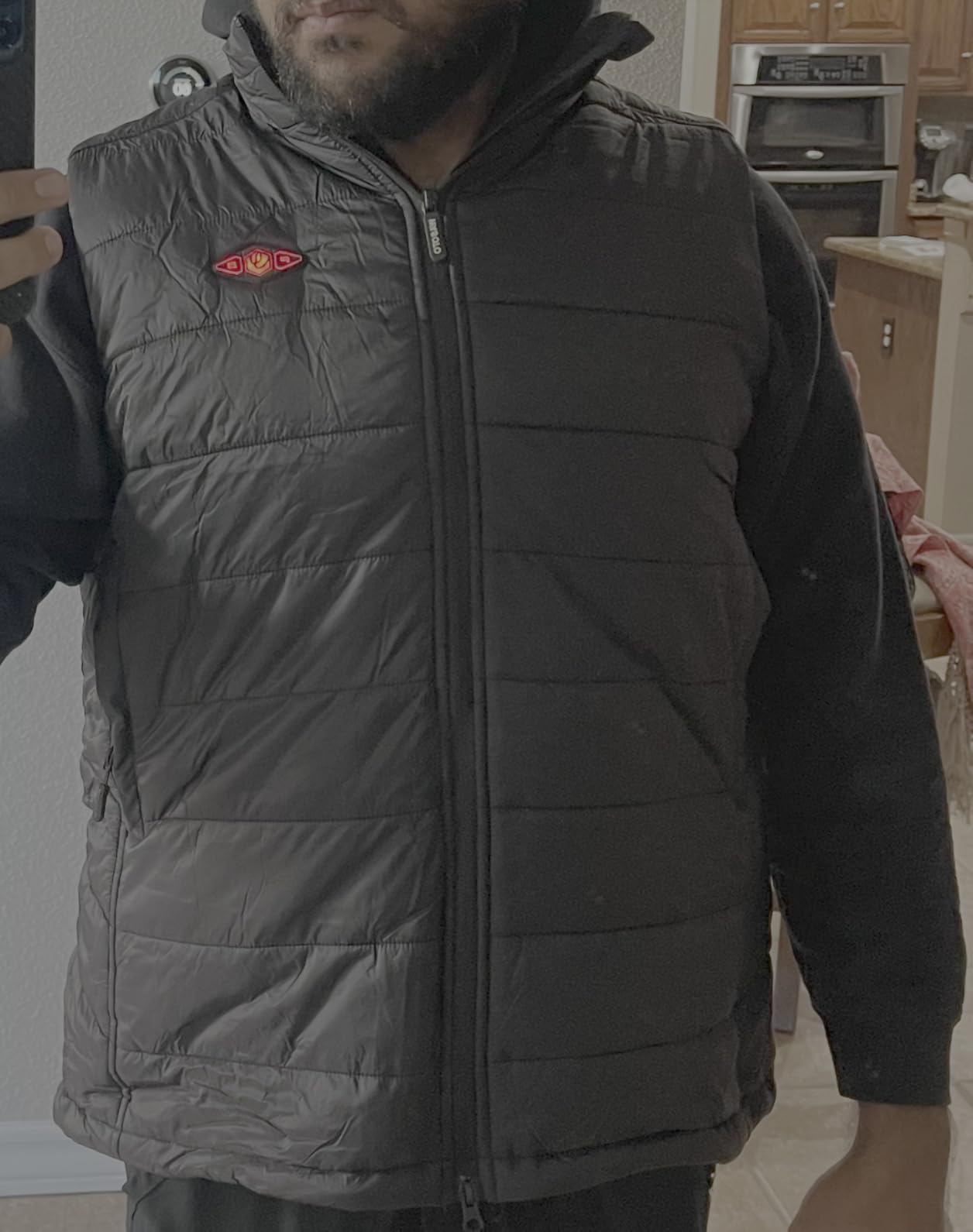 WASOTO Heated Vest for Men with 16000mAh Battery Pack Charger Lightweight for Cycling Golf Hunting customer photo 1