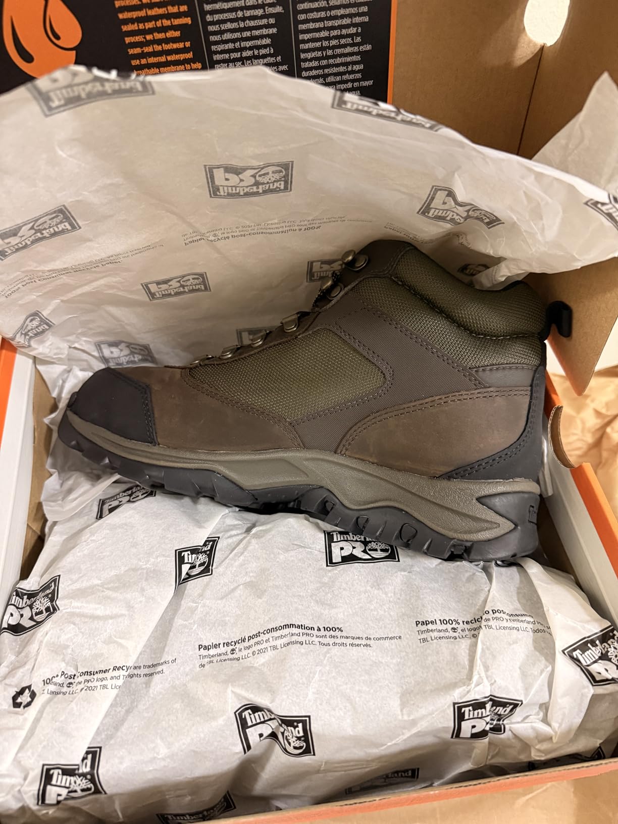 Timberland PRO Men's Keele Ridge Steel Safety Toe Waterproof Industrial Hiking Boot customer photo 2