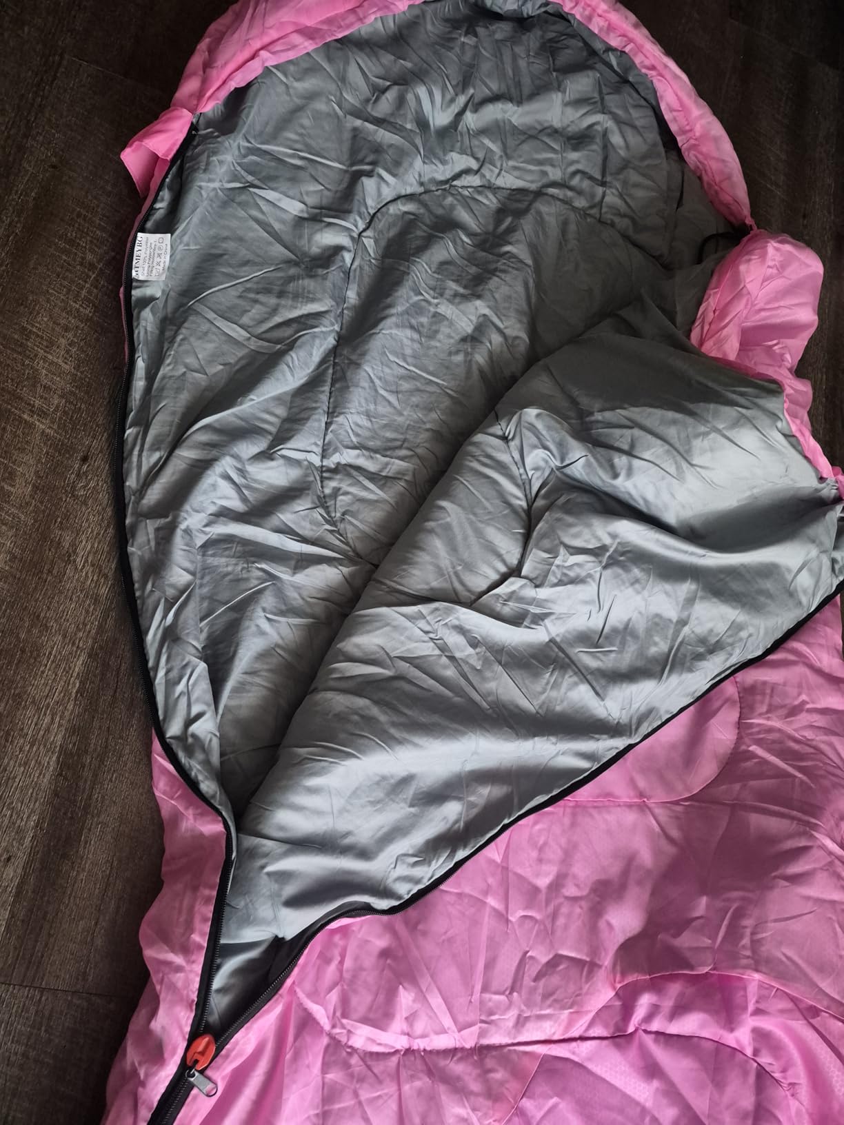 Sleeping Bag - 3 Seasons for Adults Boys Girls Camping Hiking - Warm Cold Weather Lightweight Portable with Compression Bag for Backpacking in Spring, Summer, Fall and Winter customer photo 1