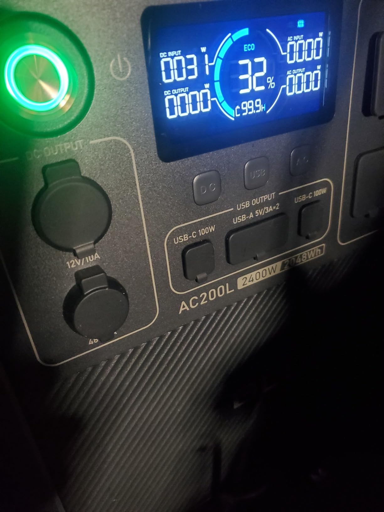 BLUETTI AC200L Portable Power Station 2048Wh 2400W LiFePO4 Battery | 3600W Power Lifting, Expandable to 8192Wh, 30A RV Output, Solar Generator for Camping, RV, Home Use, Emergency customer photo 2