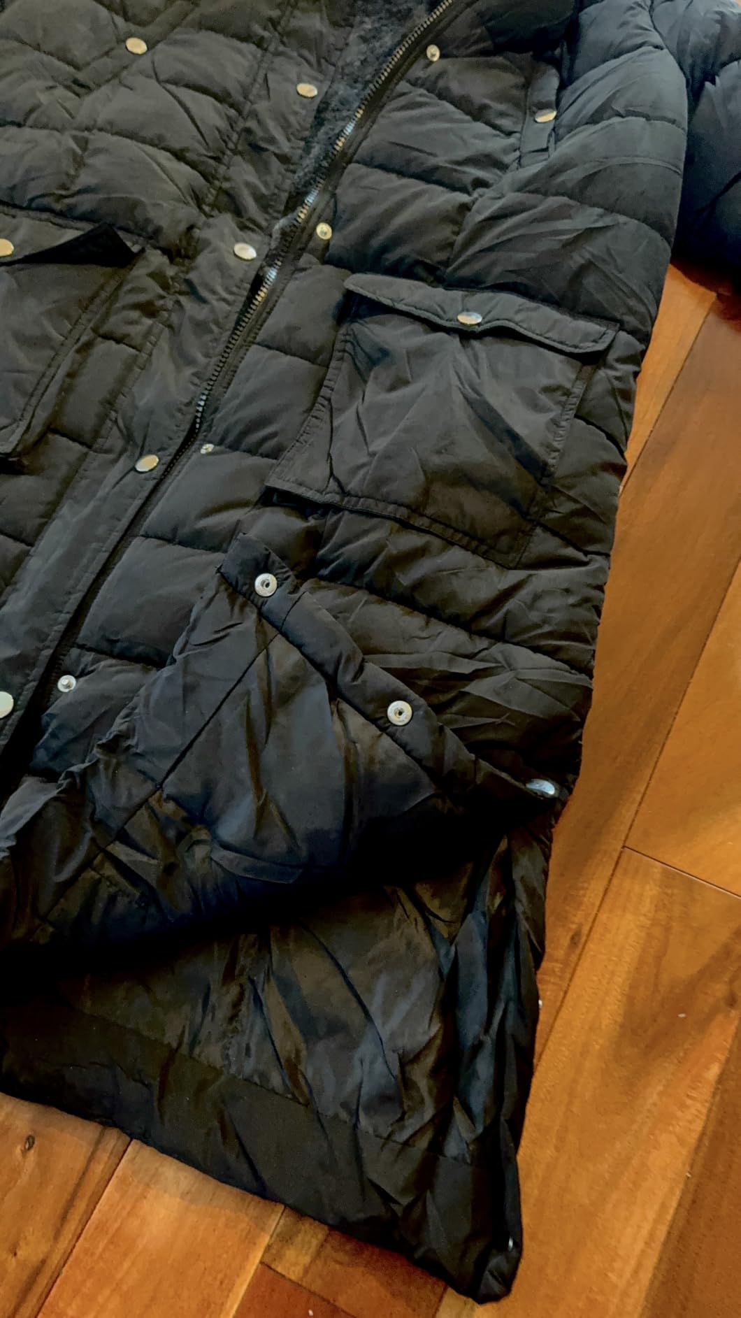 MOERDENG Women's Waterproof Long Winter Down Coats Warm Puffer Jacket Parka customer photo 2