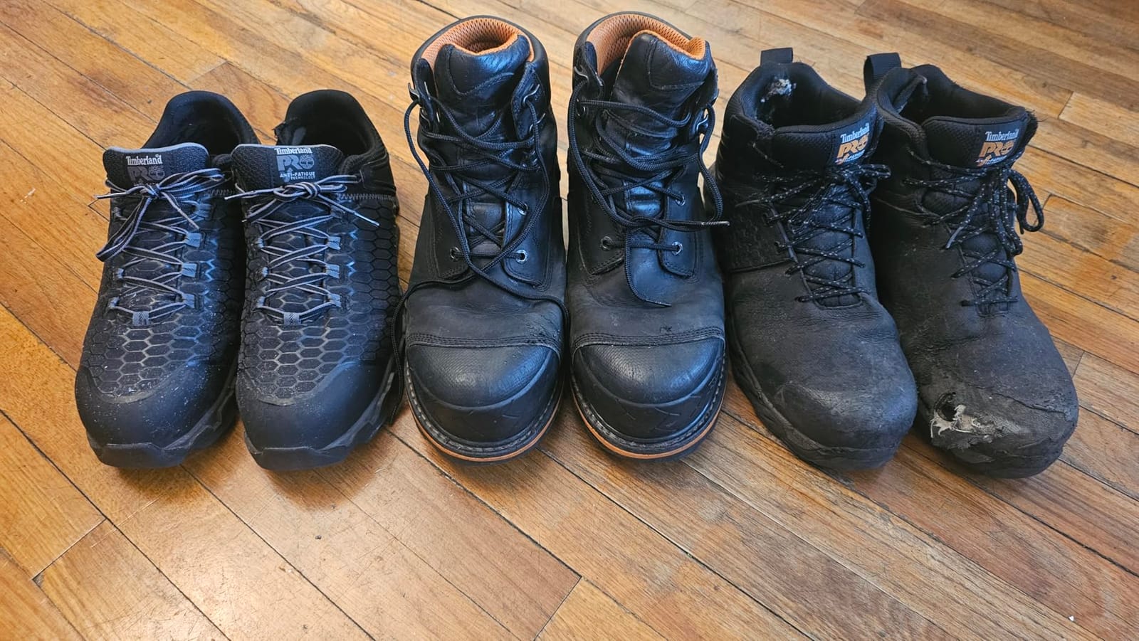 Timberland PRO Men's Ridgework Composite Safety Toe Waterproof Mid Boots customer photo 2