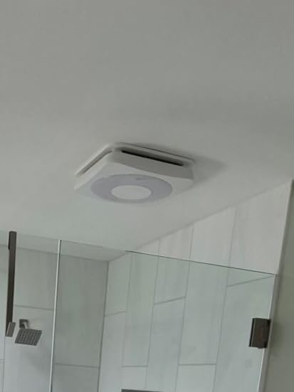 OREiN 3-in-1 Bathroom Exhaust Fan with Light & Humidity Sensor, 160 CFM, 1.0 Sone, Auto-On at 60% Humidity, 1500LM, 3CCT, Night Light, ENERGY STAR, HVI/FCC/ETL customer photo 2