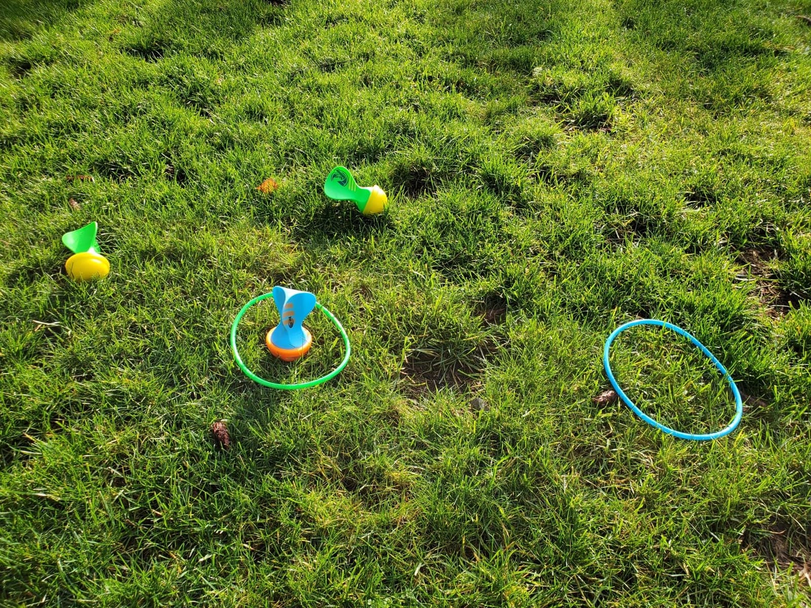 NERF Soft Tip Lawn Darts - Fun Outdoor Family Yard Game - Adults + Kids Outdoor Games - Perfect for Camping, Backyard + Outdoors - Includes (4) NERF Soft Tipped Lawn Darts + (2) Targets customer photo 1