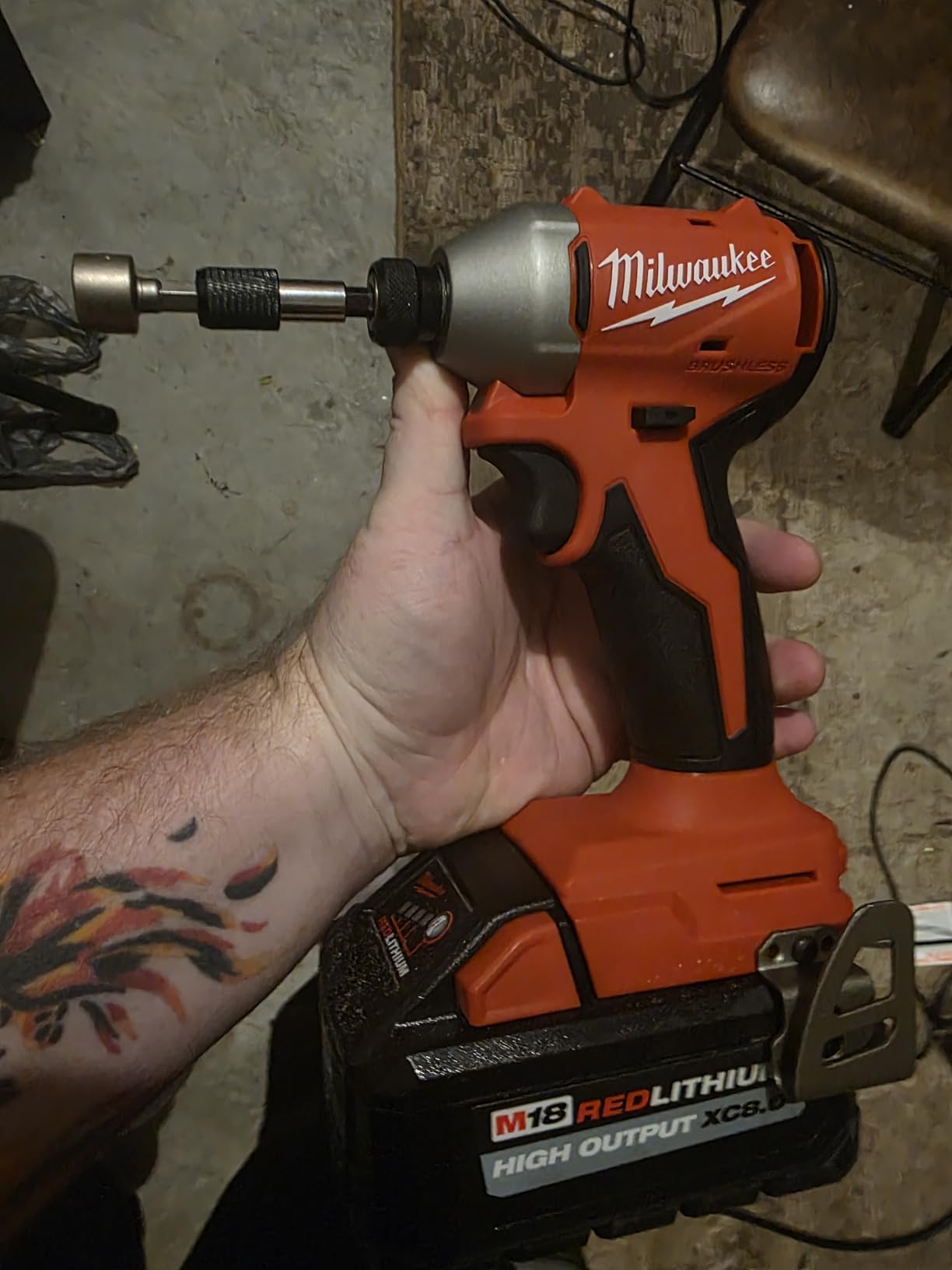 Milwaukee Electric - M18TRADE Compact BRUSHLESS 1/4 HEX Impact Drive customer photo 2