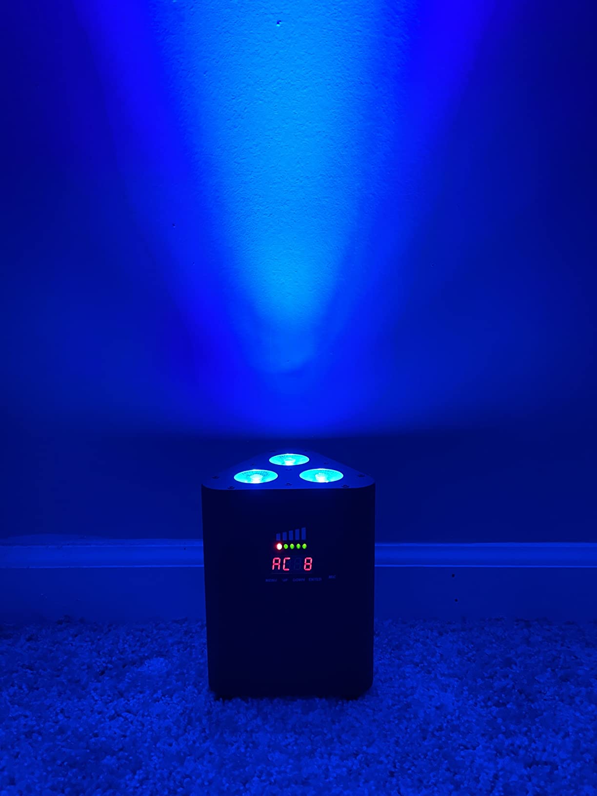 Battery Powered Stage Par Lights - 4IN1 RGBW Full Color LED - 6H All-Color Runtime - Remote & DMX Control - Rechargeable Uplights for DJ Event Live Show Wedding Party Church - 2 Pack customer photo 2