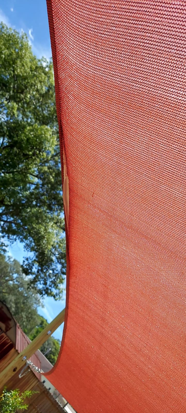 KANAGAWA 24'X24' Sun Shade Sail Sand Curved Rectangle | Outdoor Shade Cover 95% UV Block, 185GSM Heavy Duty Permeable, Shade Sail for Patio Garden Backyard Lawn (Customizable) customer photo 2