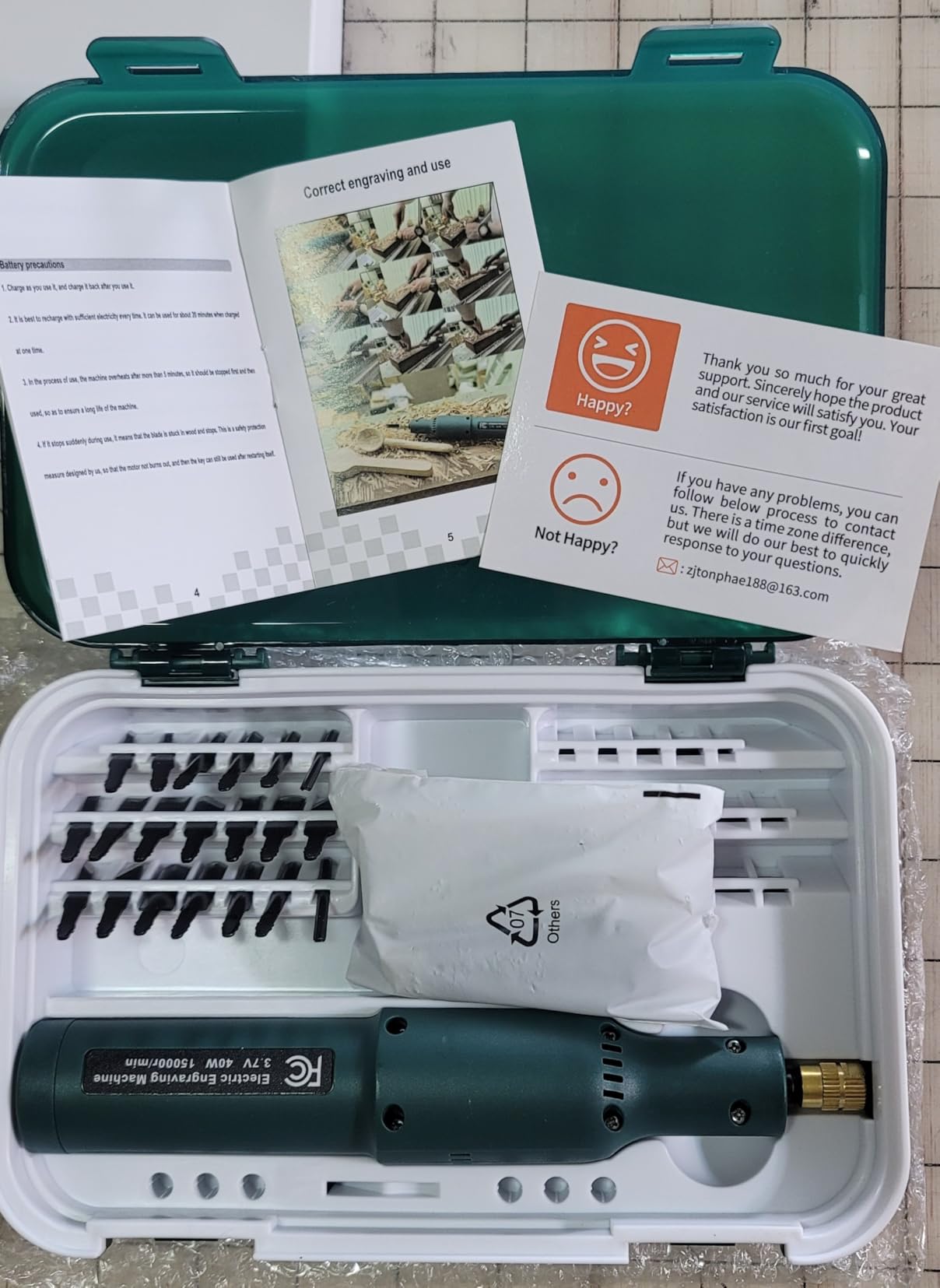 Wood Carving Tools Electric - Precision Engraving Knife Set Perfect for Beginners, and Sculptors, Premium Woodworking Carving Tools Versatile Electric Sculpting Kit for Hobbyists and Artists customer photo 2