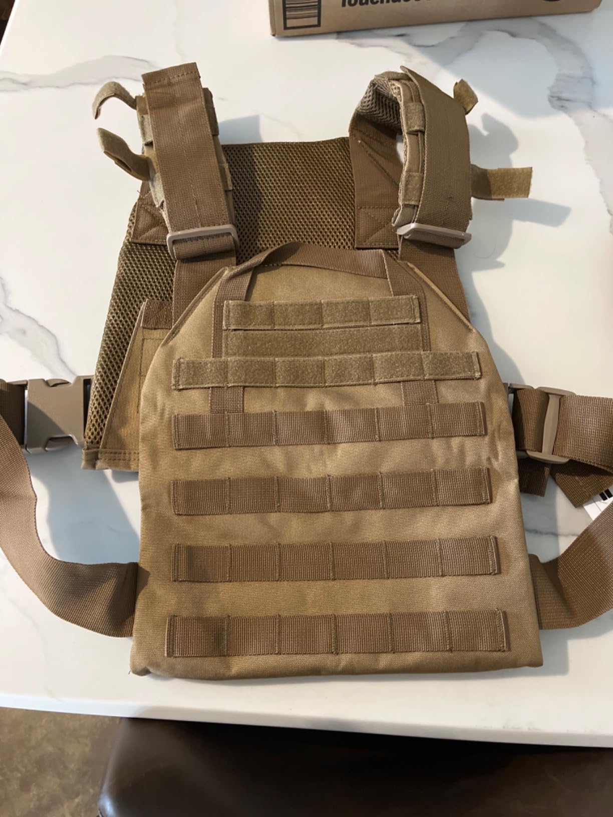 Greencity Weight Vest Adjustable Strength and Endurance Training, Tactical Vest Quick Release with Molle System customer photo 1