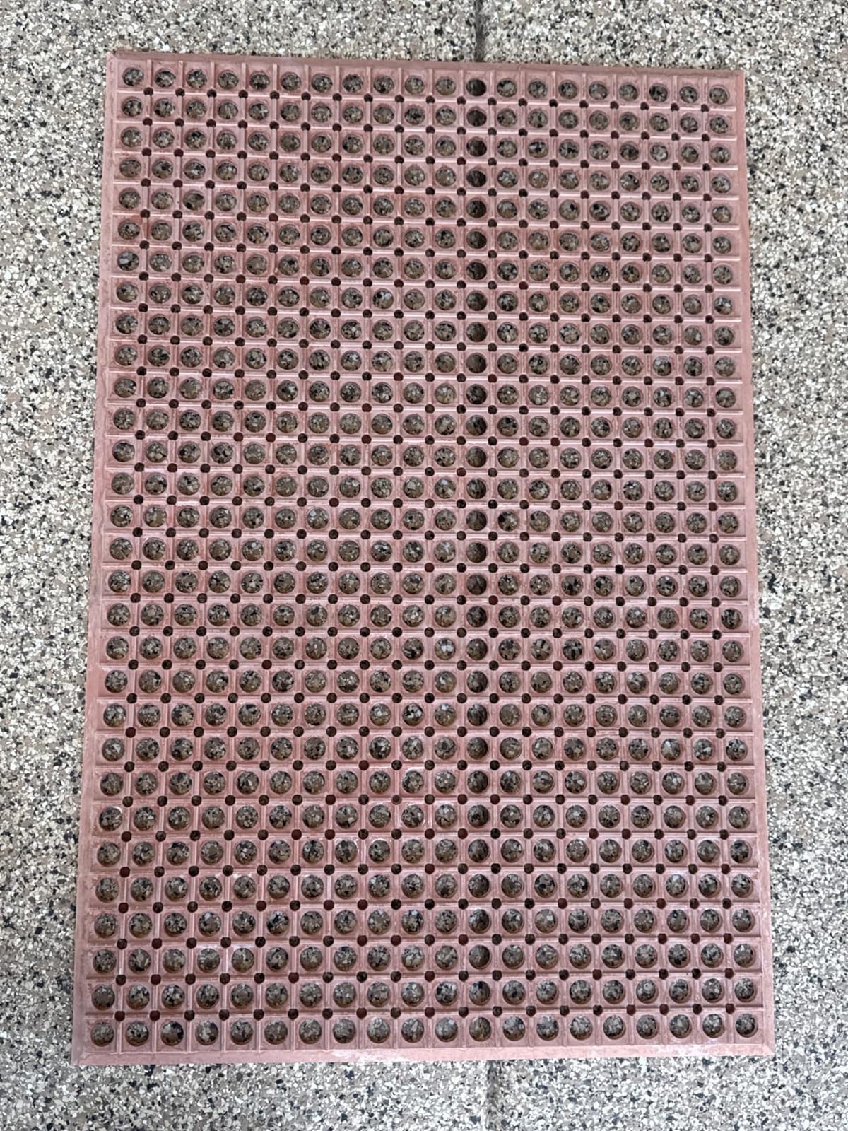 Anti Fatigue Rubber Mats - 2 Pack Restaurant Kitchen Non-Slip Bar Floor Entry Door Drainage Mats - Indoor/Outdoor Use - 36 x 60 Inches customer photo 2