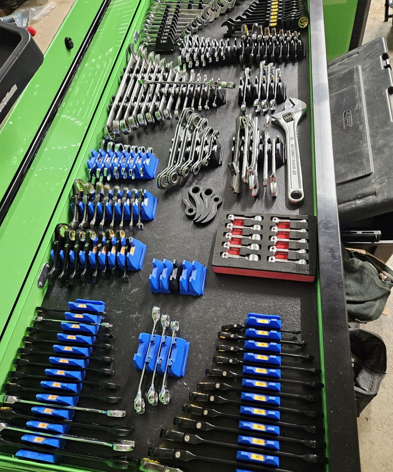 WORKPRO 22-piece Ratcheting Wrench Set with 180° Flex Head, Anti-Slip customer photo 1