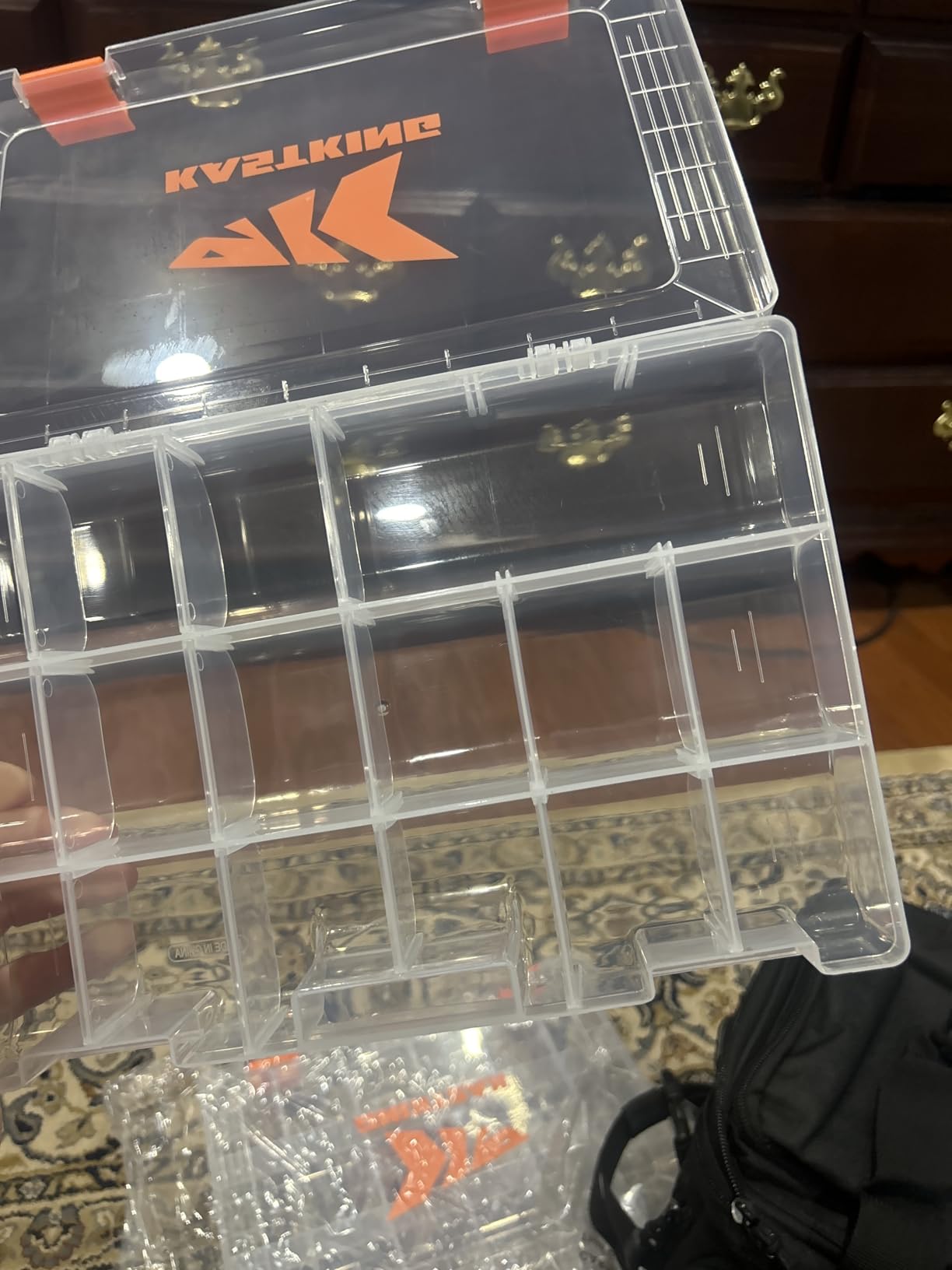 KastKing Karryall with Box Tackle Bag, 4 x 3600 Tackle Trays Included, 20L customer photo 1