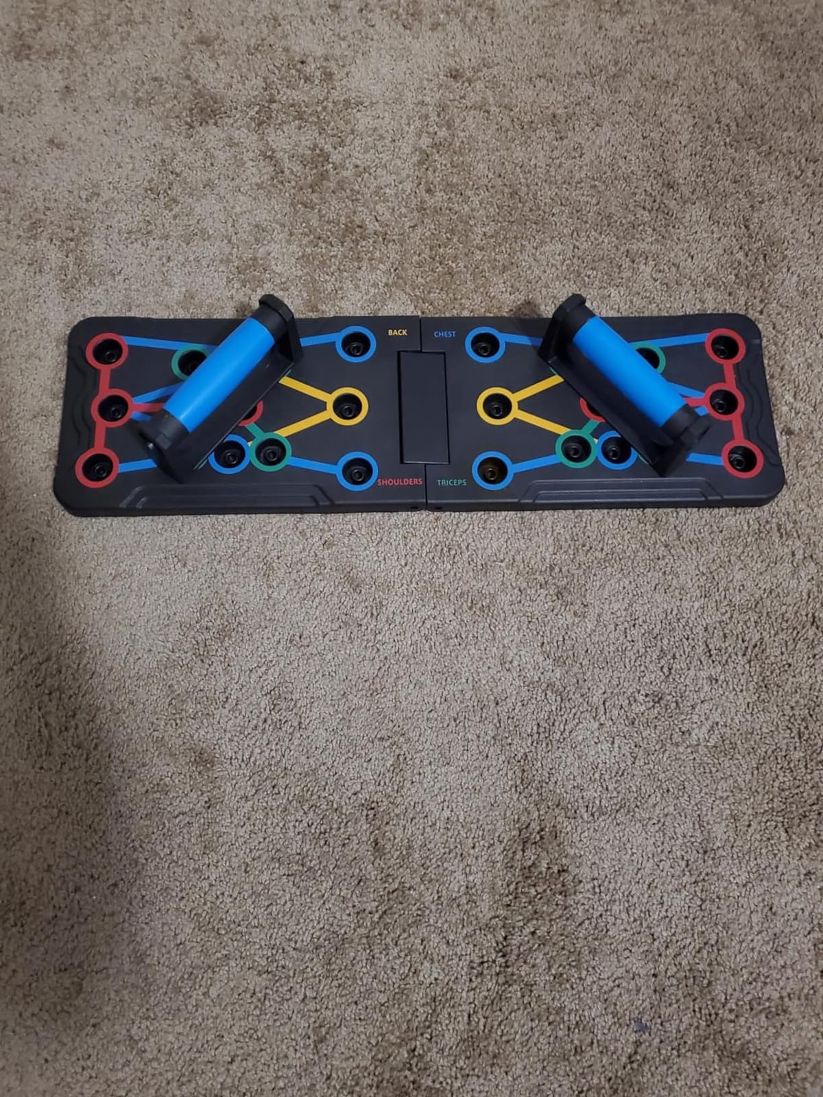 IUT Solid Push Up Board 15 in 1 Home Workout Equipment Multi-Functional Pushup Stands System Fitness Floor Chest Muscle Exercise Professional Equipment Burn Fat customer photo 1