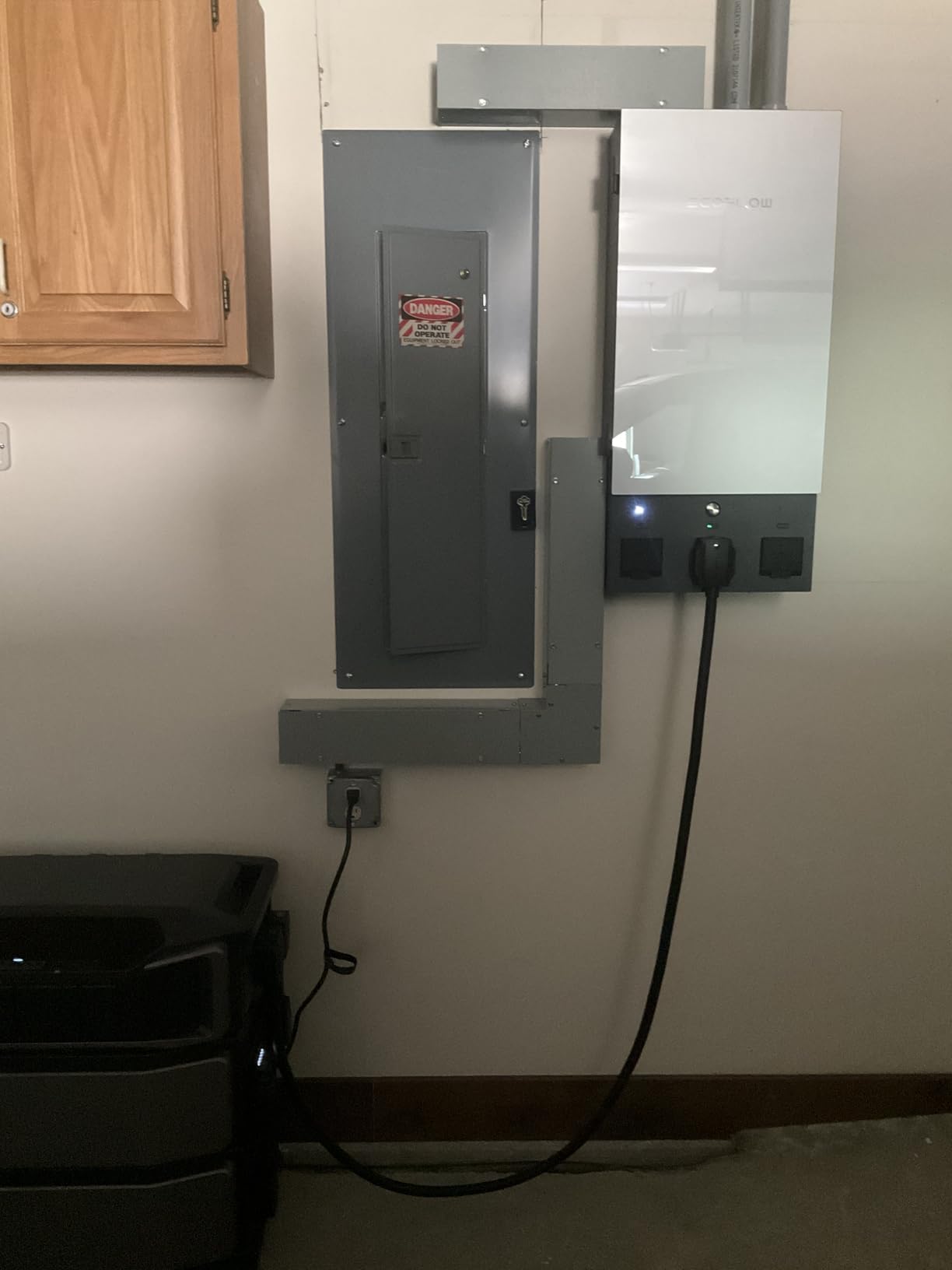 EF ECOFLOW 12kWh Power Station: DELTA Pro Ultra with Extra Battery | 120/240V 7200W AC Output, Lifepo4 Battery, Expandable to 90kWh, Home Backup Power, Solar Generator for Home Use, Emergency customer photo 2