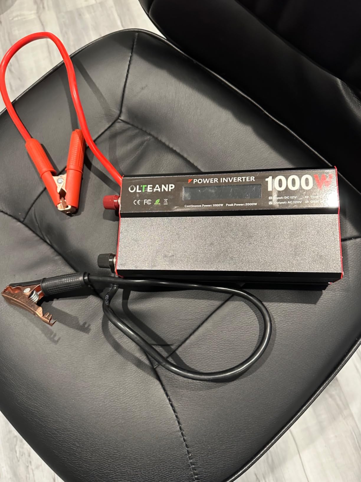 1000W Power Inverter 12V DC to 110V/120V AC Car Converter for Vehicles customer photo 1