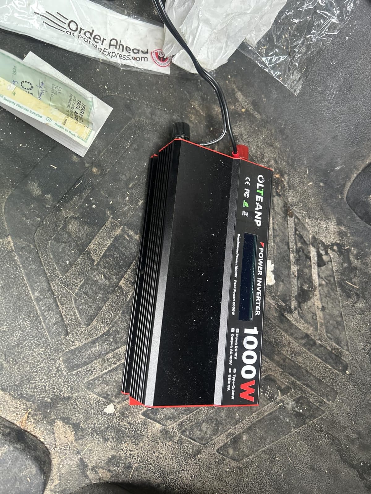 1000W Power Inverter 12V DC to 110V/120V AC Car Converter for Vehicles customer photo 2