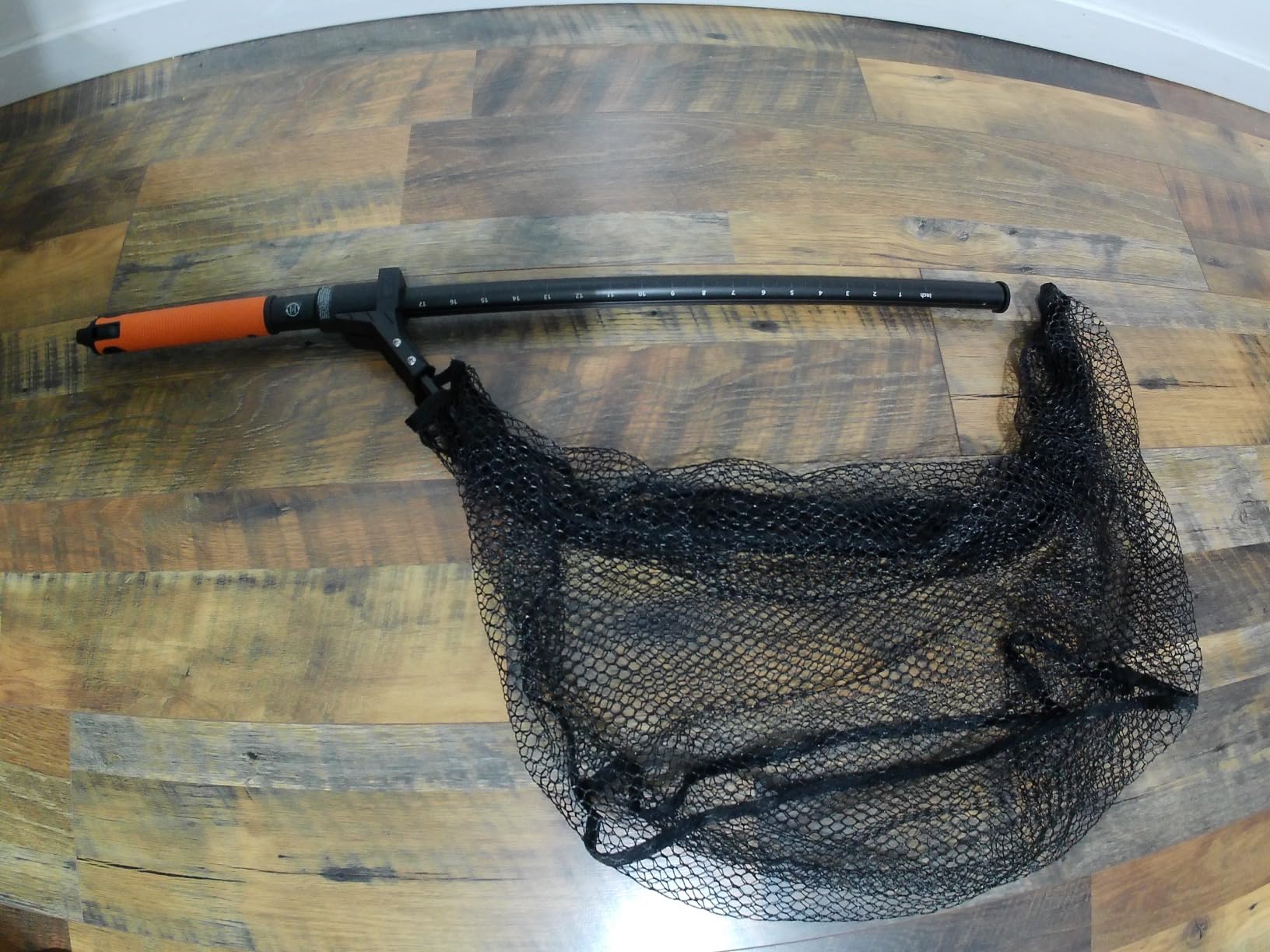 KastKing Brutus Fishing Landing Net with Boat Hook | 75 inch Extendable Handle, Foldable, Lightweight Aluminum Frame, 220 lb Pull-Strength Boat Hook, TPR Handle, with Storage Bag customer photo 1