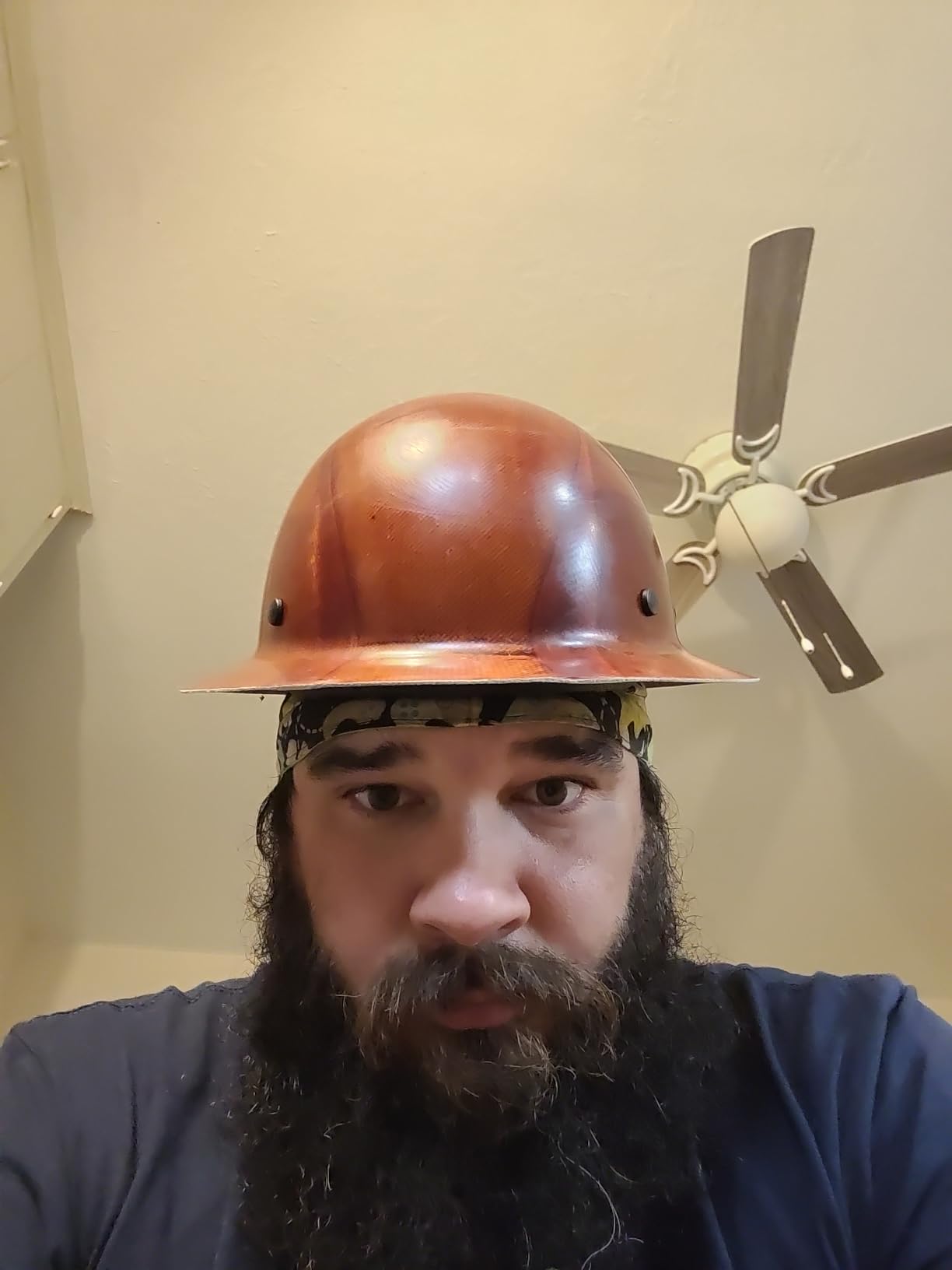 AFP Fiber Full Brim Hard Hat | 6 Point Ratchet Suspension | OSHA & ANSI Rated | Hard Hats for Men | Premium Construction Helmets for Safety customer photo 2