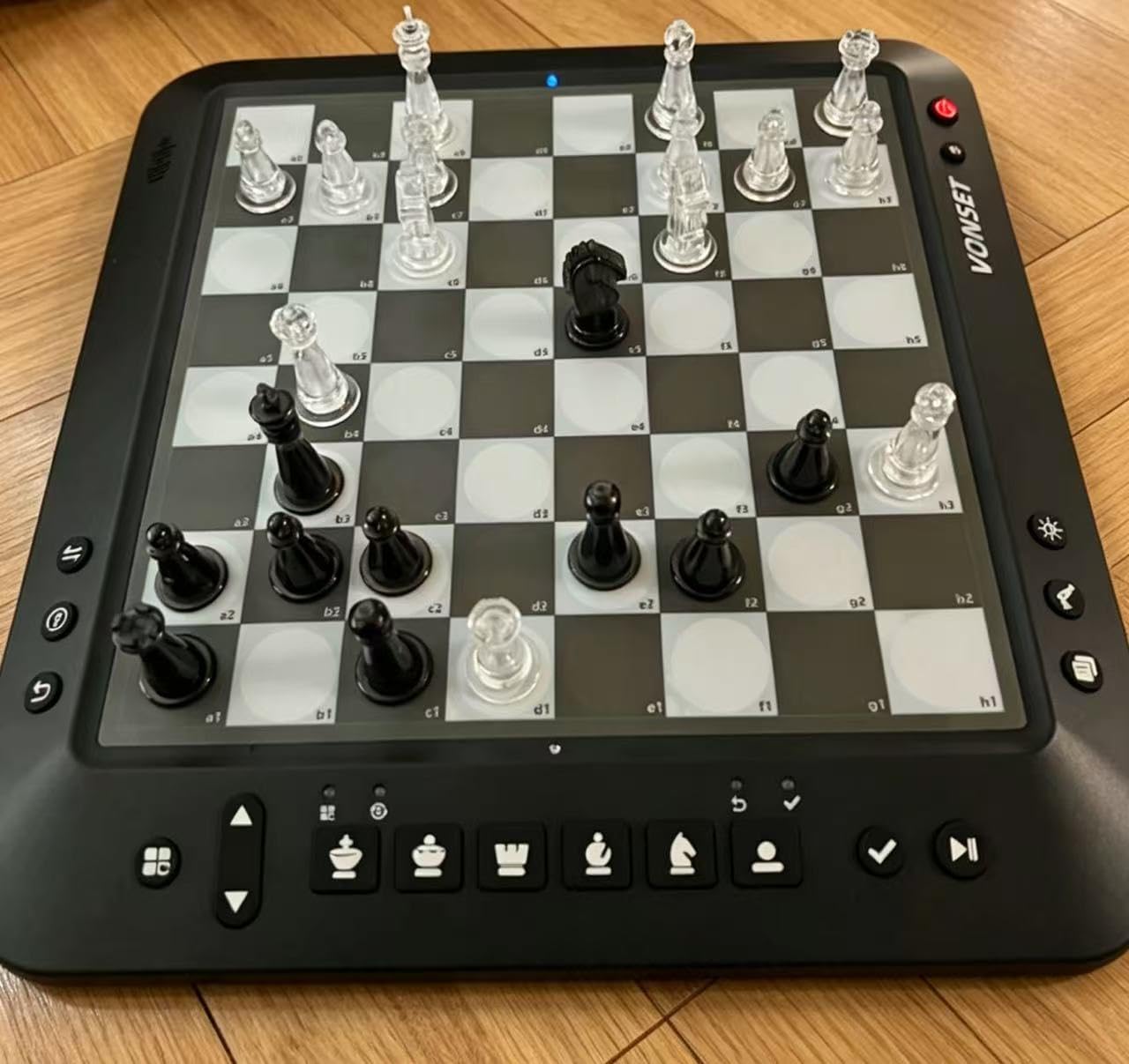 P6 Electronic Chess Board Chess Computer Talking Smart Chess Board Magnetic Electronic Chess Set with LED for Kids & Adults customer photo 2