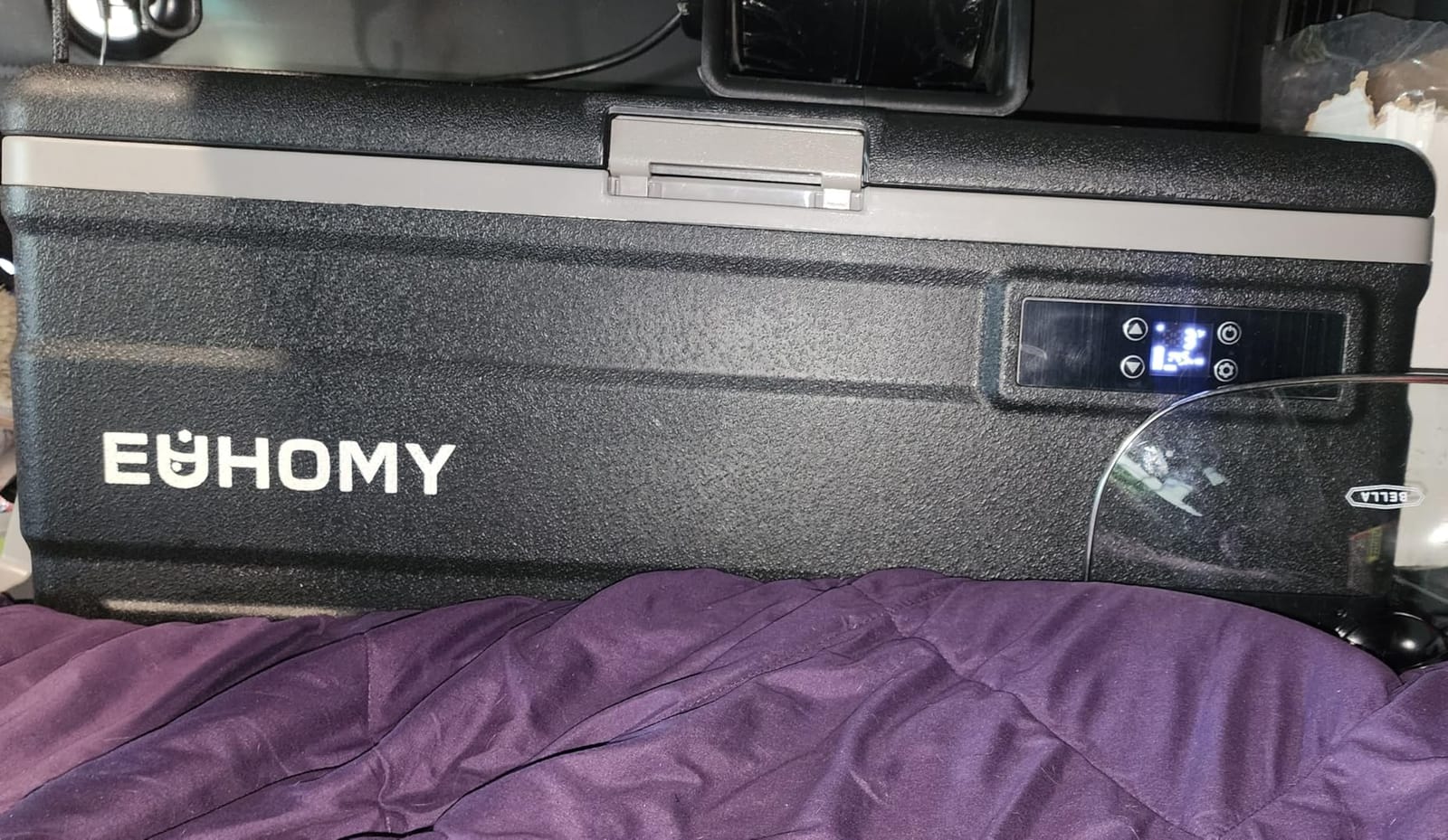 EUHOMY 80QT Portable Electric Cooler, Car refrigerator, 0℉ to 68℉, AC/DC customer photo 1