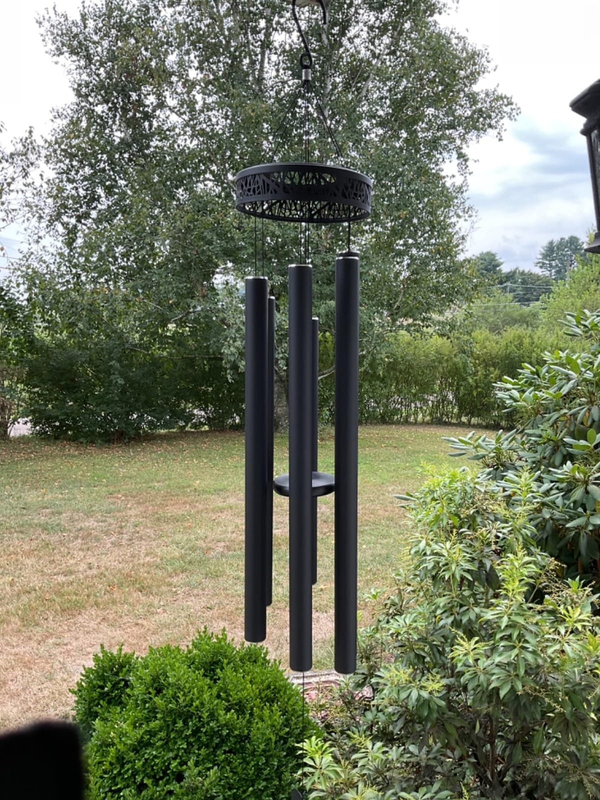 Suntimber Extra Large Wind Chimes for Outside Deep Tone,(Black,60