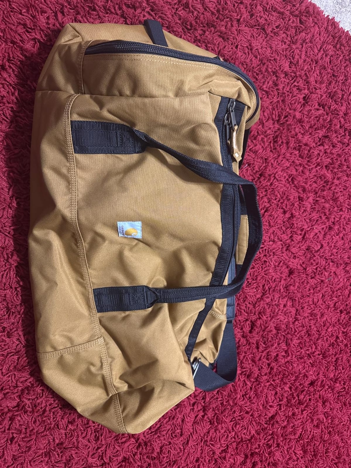 Carhartt Utility 120L Duffel Black | Classic Duffels, Heavy-Duty Bag for Jobsite, Gym, & Travel customer photo 2