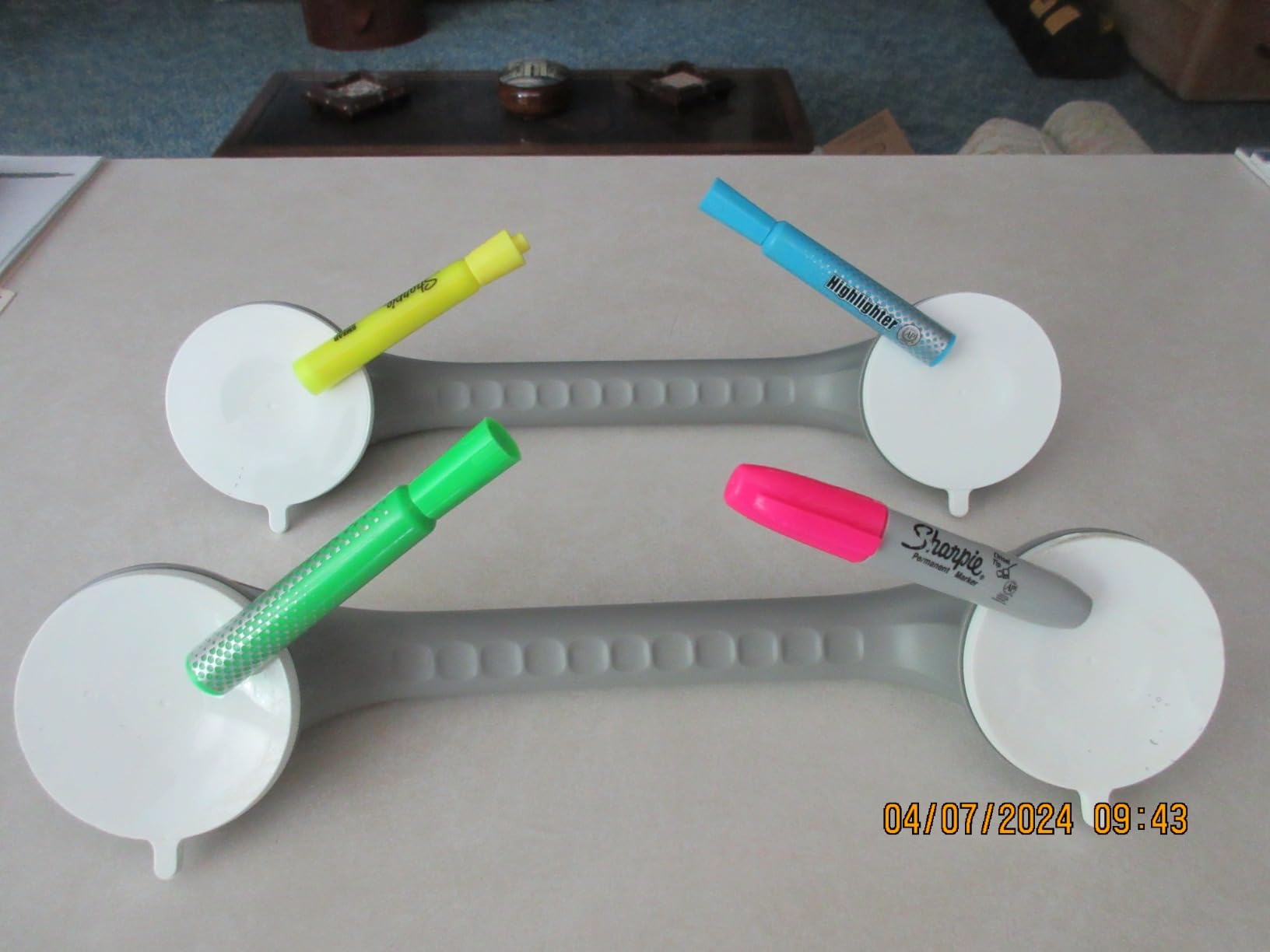 TAILI Shower Grab Bars,Shower Handles for Elderly Suction,2 Pack 12.2