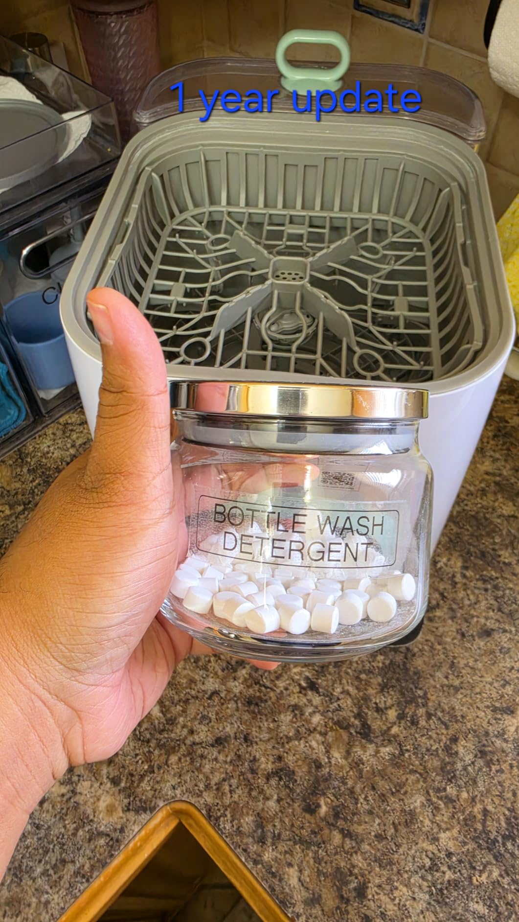 Momcozy KleanPal Pro All-in-One Bottle Washer, Sterilizer & Dryer - White customer photo 2