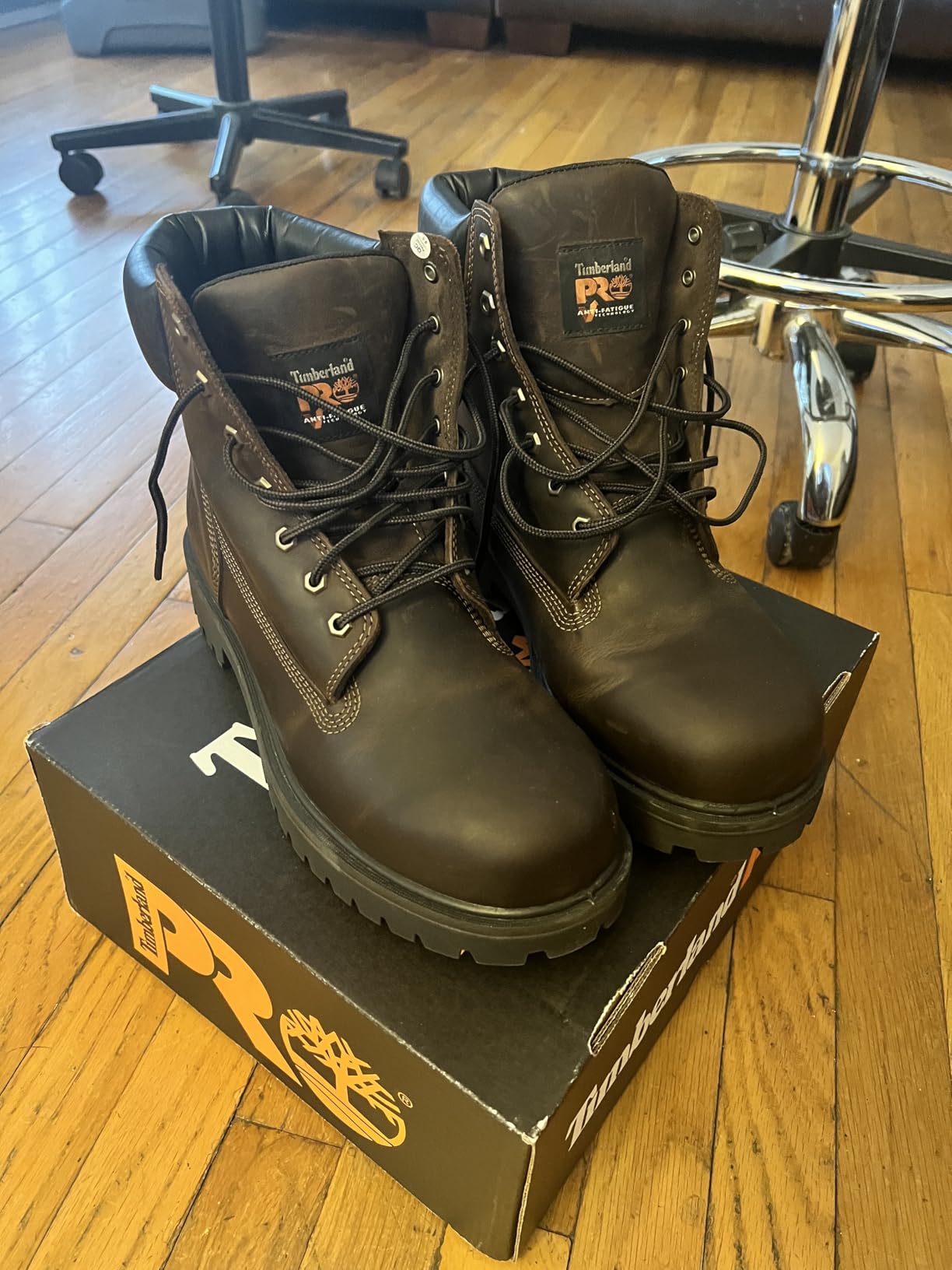 Timberland PRO Men's Direct Attach 6 Inch Soft-toe Insulated Waterproof Industrial Work Boot customer photo 1