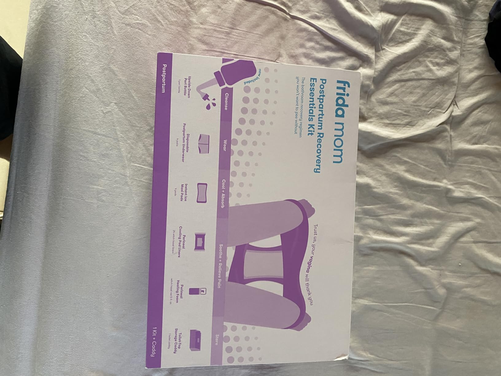 Frida Mom 11pc Postpartum Essentials Kit, Hospital Bag Basics for New Mom customer photo 1