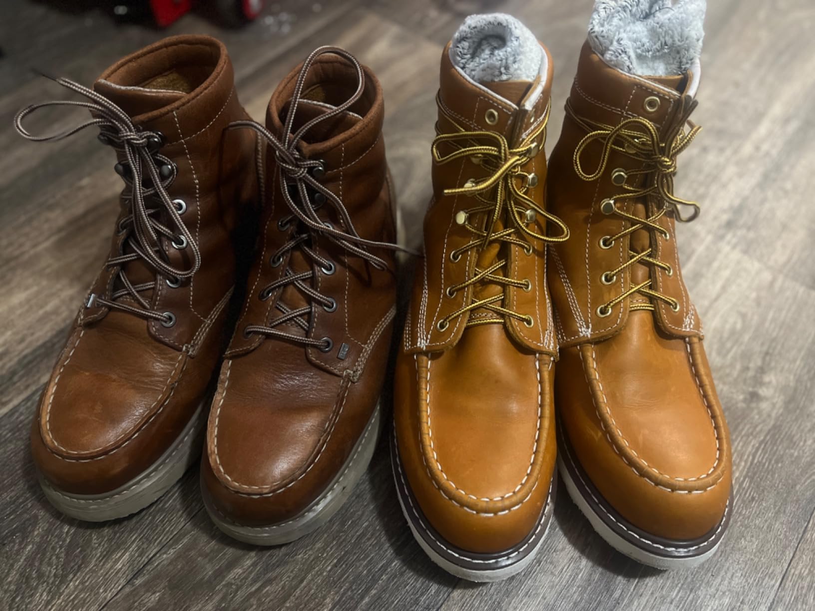 Timberland PRO Men's Barstow Wedge Soft Toe Work Boots customer photo 2