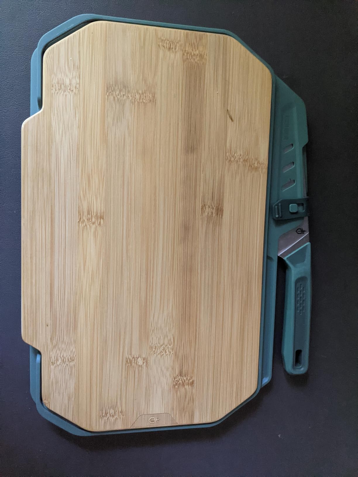 Gerber Gear ComplEAT Cutting Board Set - Cutting Board Kit with Polypropylene & Bamboo Cutting Boards - Features Paring Knife & Chef's Knife in Nesting Design customer photo 2