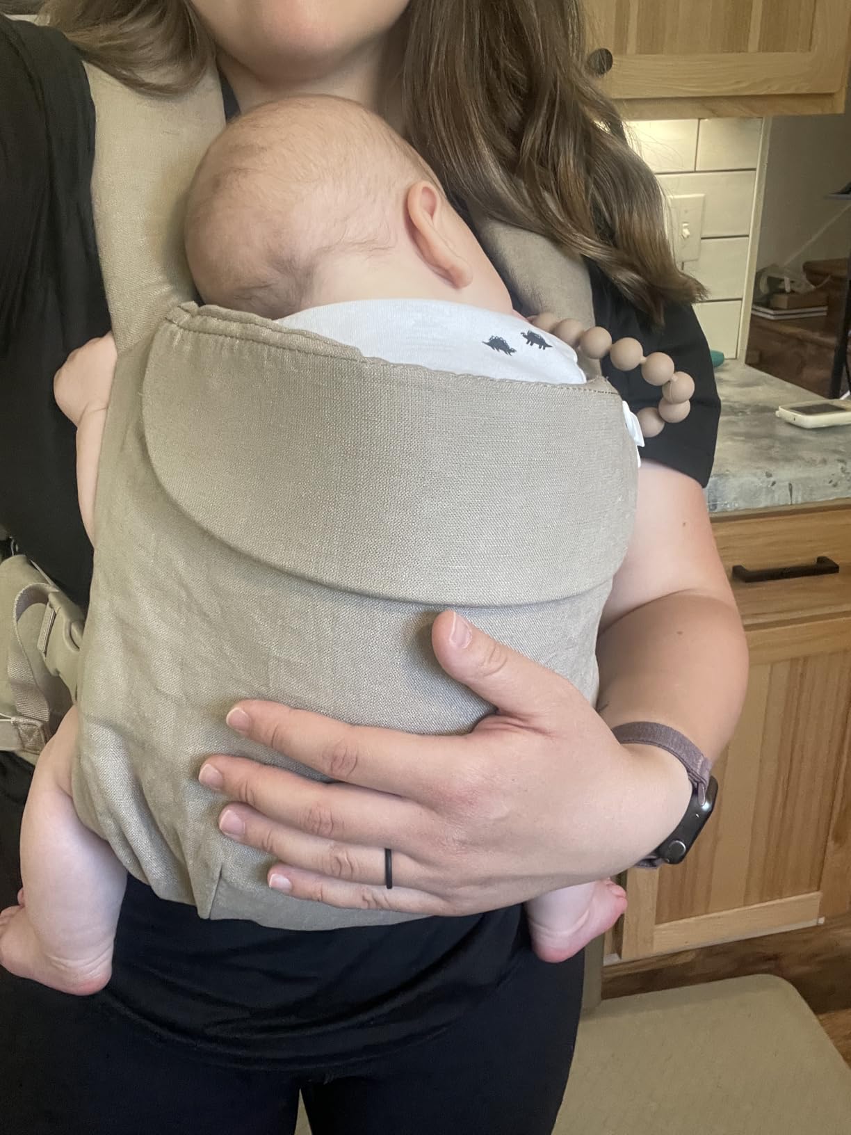 WildBird - Aerial Buckle Carrier - 2-24 Months - Standard (XS-XL) Acadian - Front or Back Carry - Cross Straps, Lumbar Support, Headrest - Hip Healthy - Baby Carrier - Baby Essentials - New Mom Gifts customer photo 1