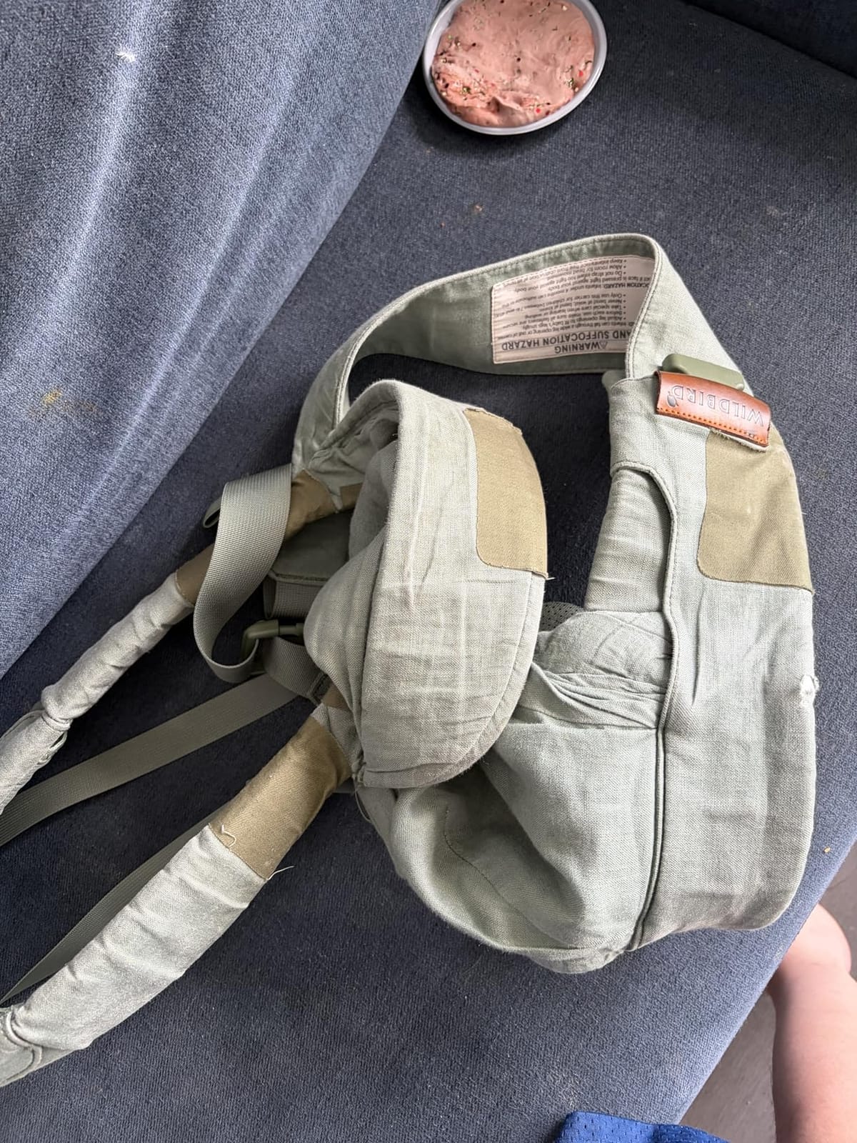 WildBird - Aerial Buckle Carrier - 2-24 Months - Standard (XS-XL) Raven - Front or Back Carry - Cross Straps, Lumbar Support, Headrest - Hip Healthy - Baby Carrier - Baby Essentials - New Mom Gifts customer photo 1