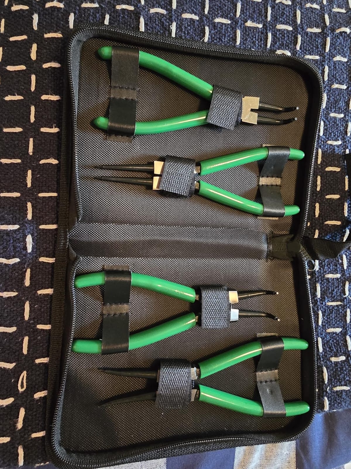 SK 4-Piece Snap Ring Pliers Set, 7-Inch Internal/External Circlip Pliers customer photo 1