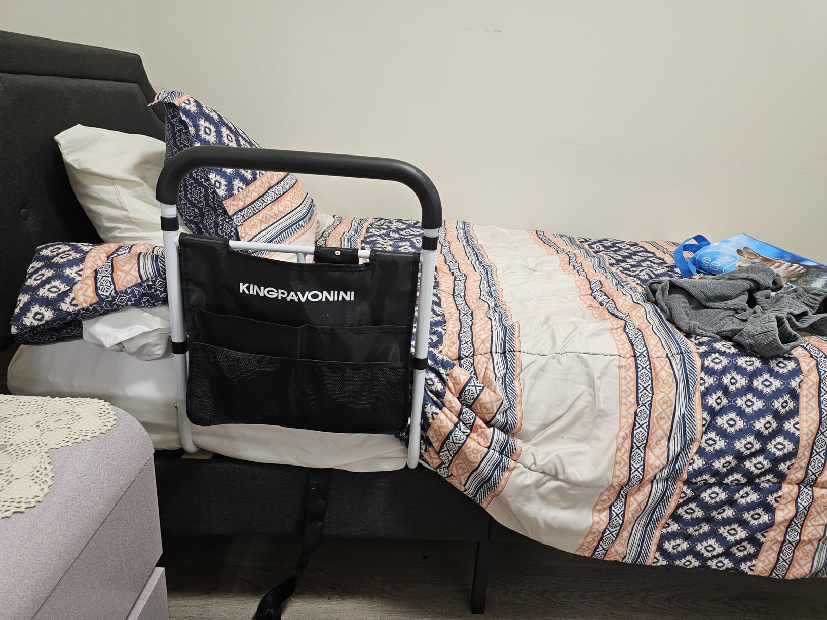 KingPavonini Bed Rails for Elderly Adults Safety, 350LB Support, Model BS04 customer photo 2