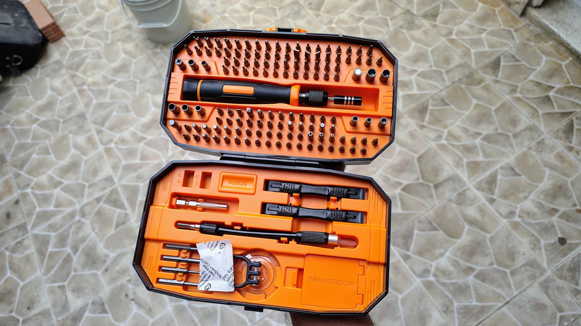 JOREST 152 in 1 Precision Screwdriver Set, Mini Screwdriver Tool Kit, Magentic Repair Tool for Macbook, Laptop, PC, PS5, iPhone, Xbox, RC, Jewelers, Watch, Glasses, Electronics customer photo 2