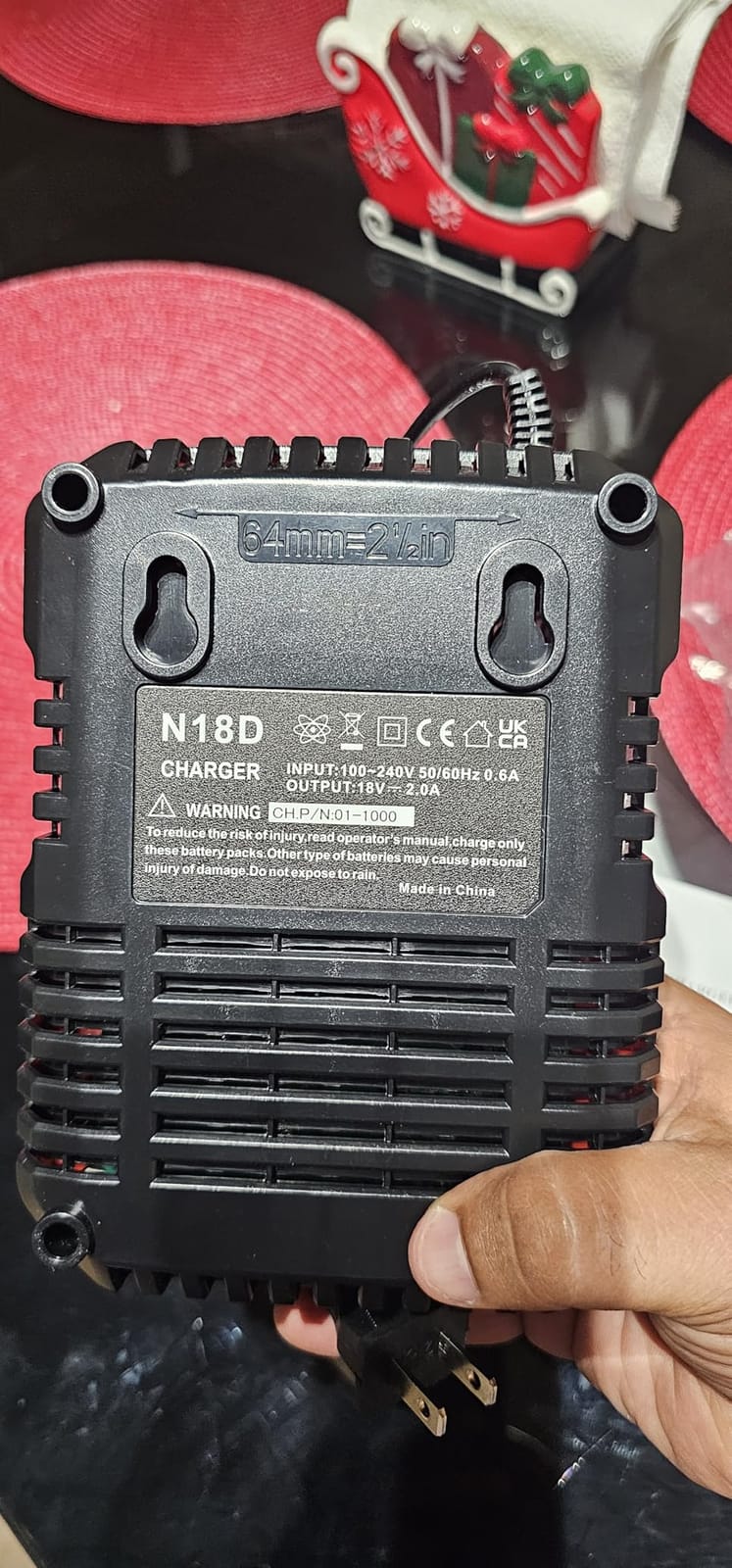 Rapid Battery Charger Station for Milwaukee M18 Charger Compatible with Milwaukee 18V Lithium Battery customer photo 1