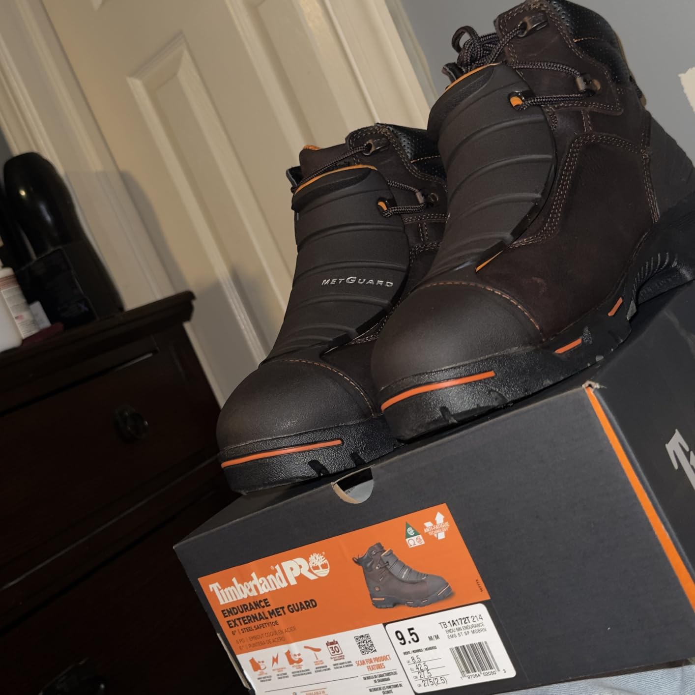 Timberland PRO Mens 6 Endurance Steel Toe Mt PR SR Boot customer photo 1