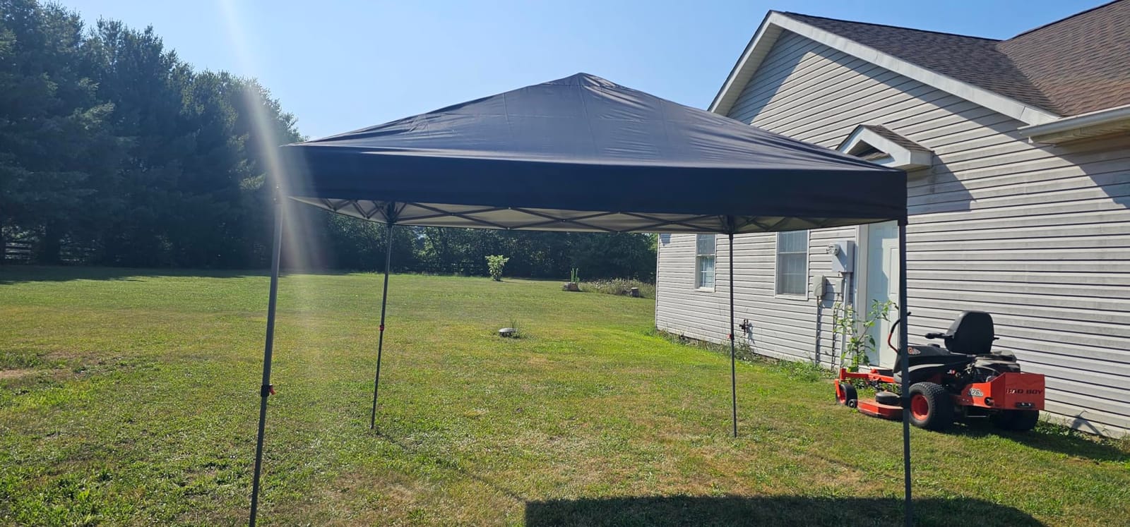 ABCCANOPY 10x10 Pop Up Canopy Tent, Heavy Duty Weather Protection, White | Easy Setup, Portable Wheeled Carry Bag, UV50+, Sand Bags, Stakes & Guy Lines Included; For Beach, Market, Backyard customer photo 1