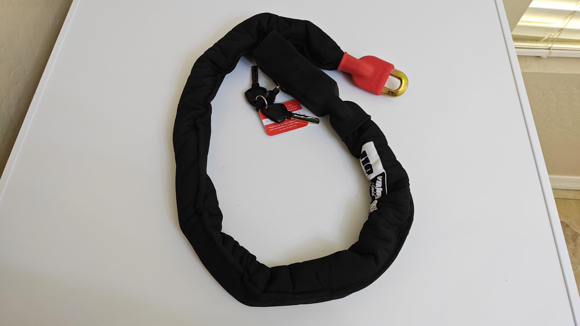 Seatylock Viking Sold Secure Gold Magnetic Patented Robust Bike Chain Lock customer photo 2
