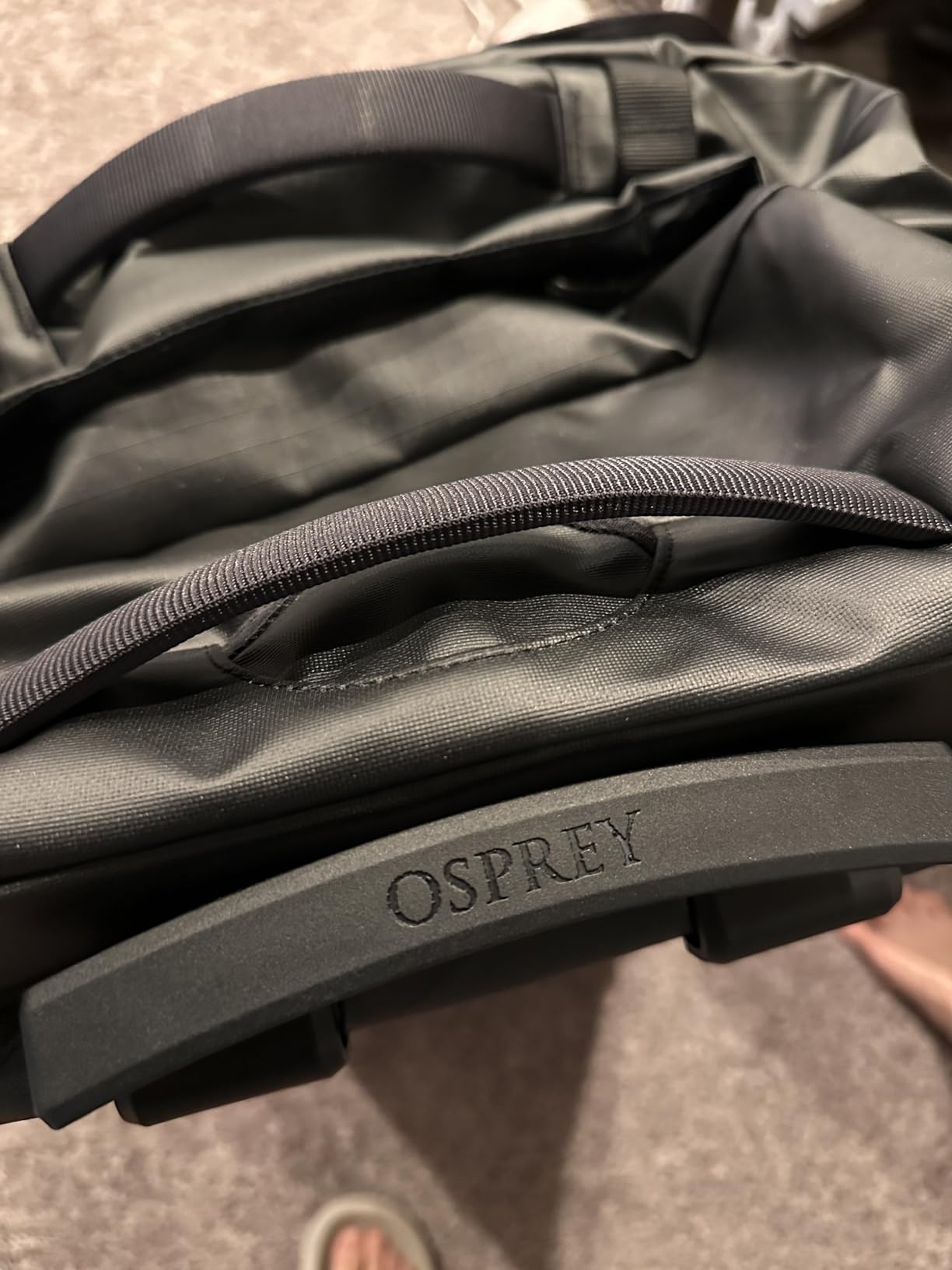 Osprey Transporter 90L Wheeled Travel Duffel Bag, Black OS customer photo 2